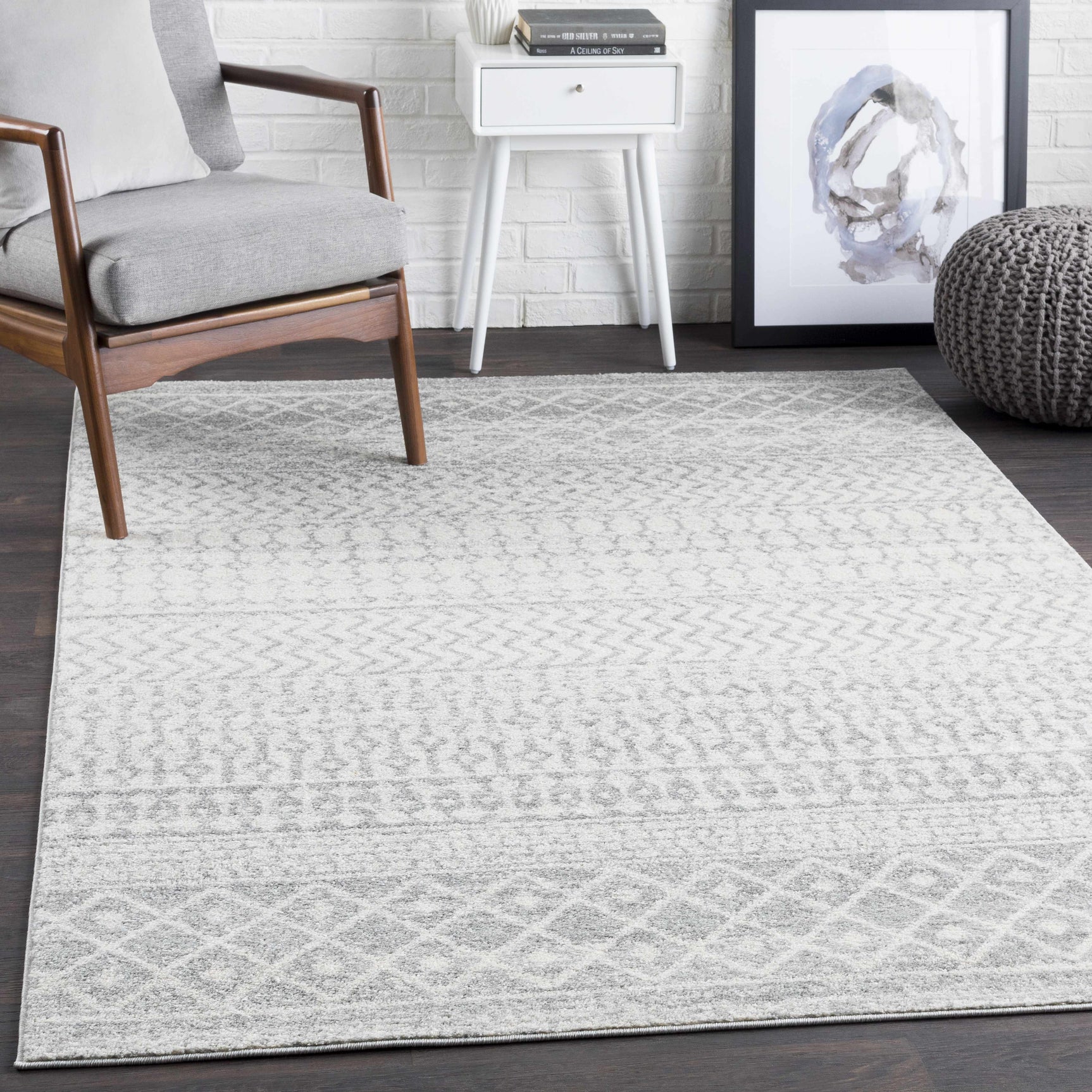 Constantin Gray Area Rug - Ornate Home