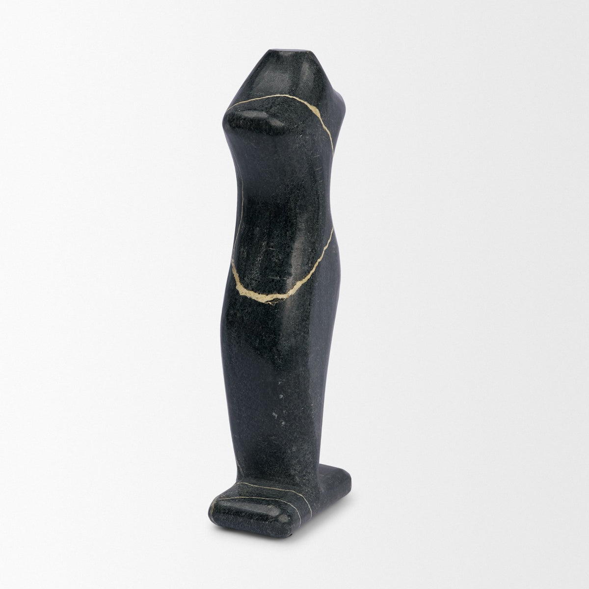 Contour Black Marble Silhouette Decorative Object - Ornate Home