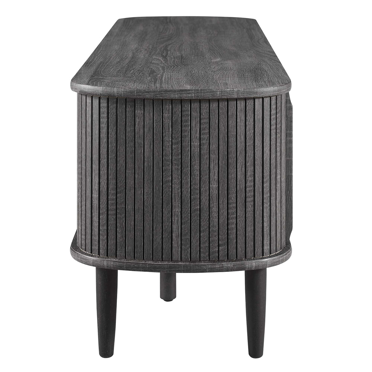 Contour Charcoal 55" TV Stand - Ornate Home