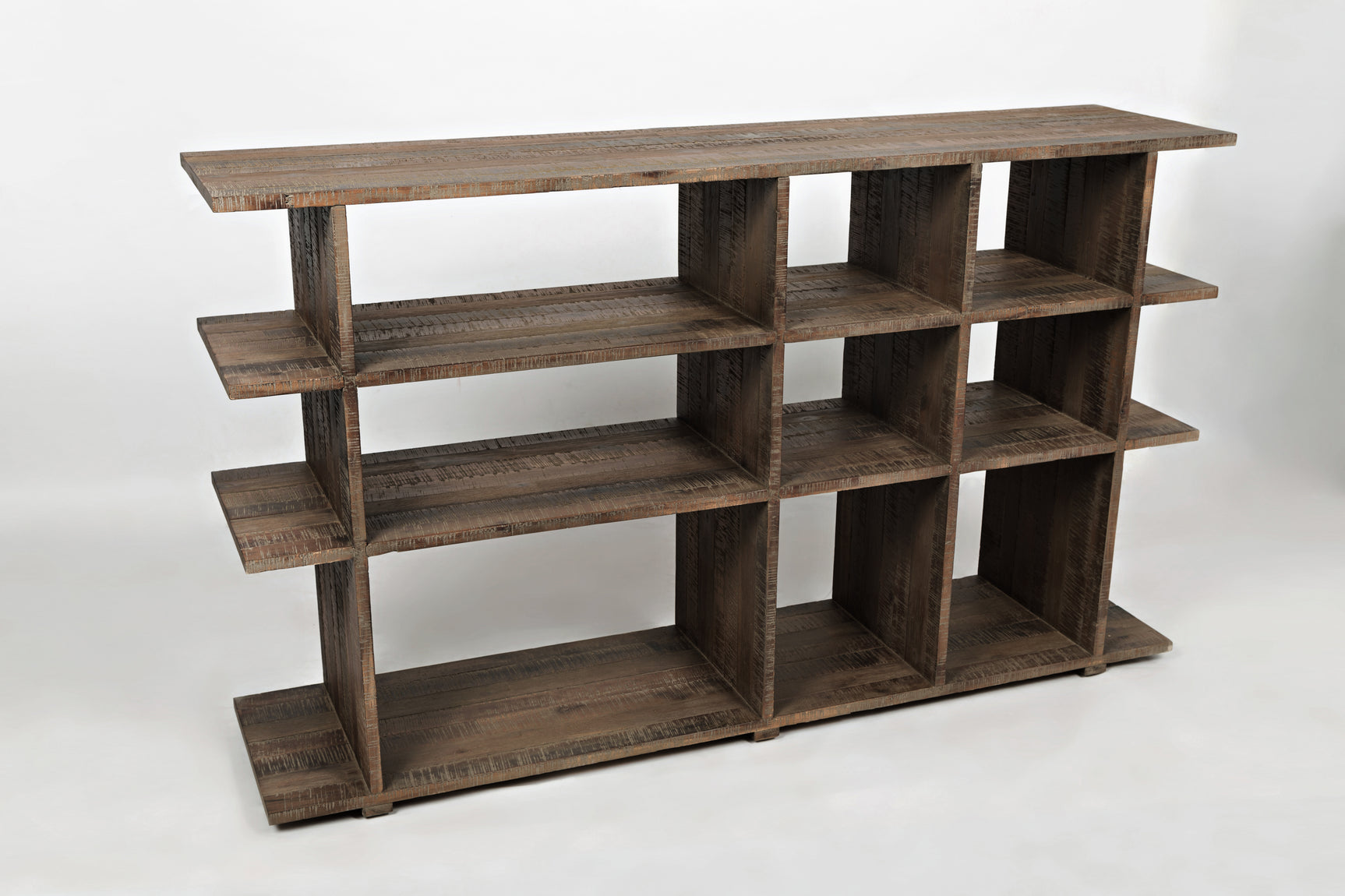 Conundrum Grey Wash Bookcase - Ornate Home
