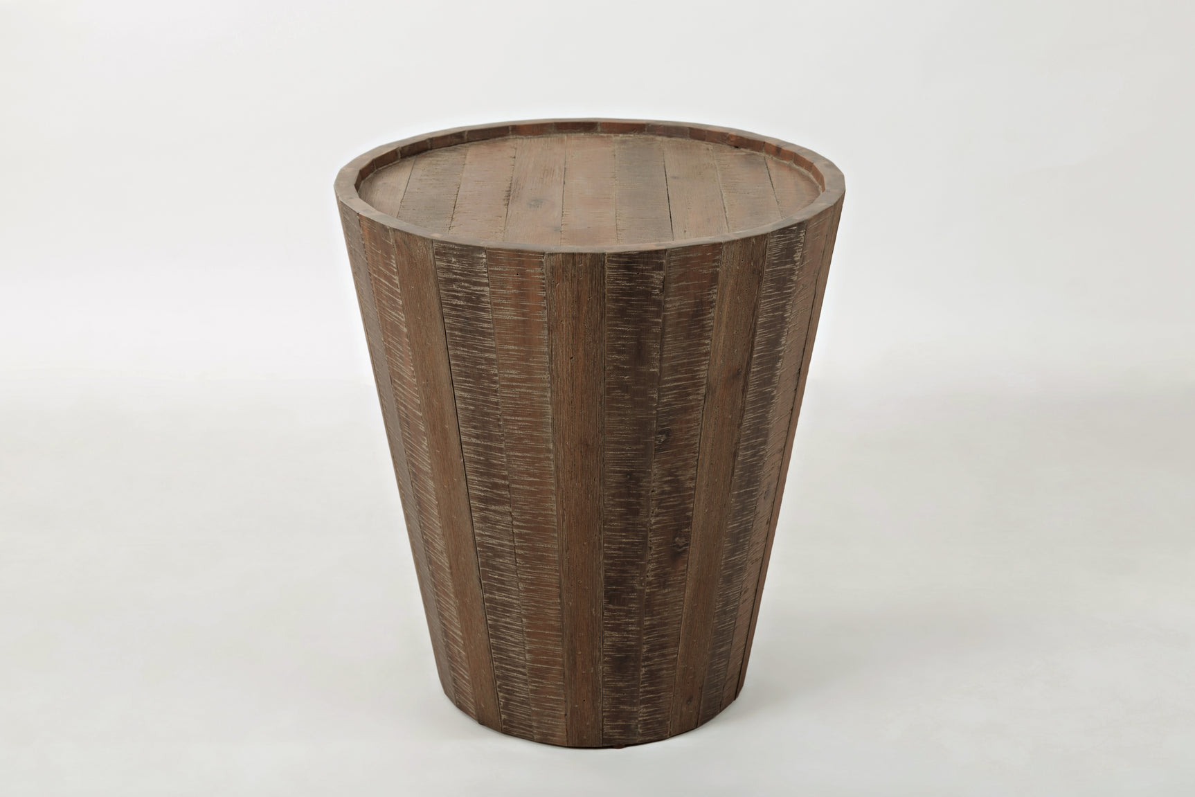 Conundrum Grey Wash End Table - Ornate Home