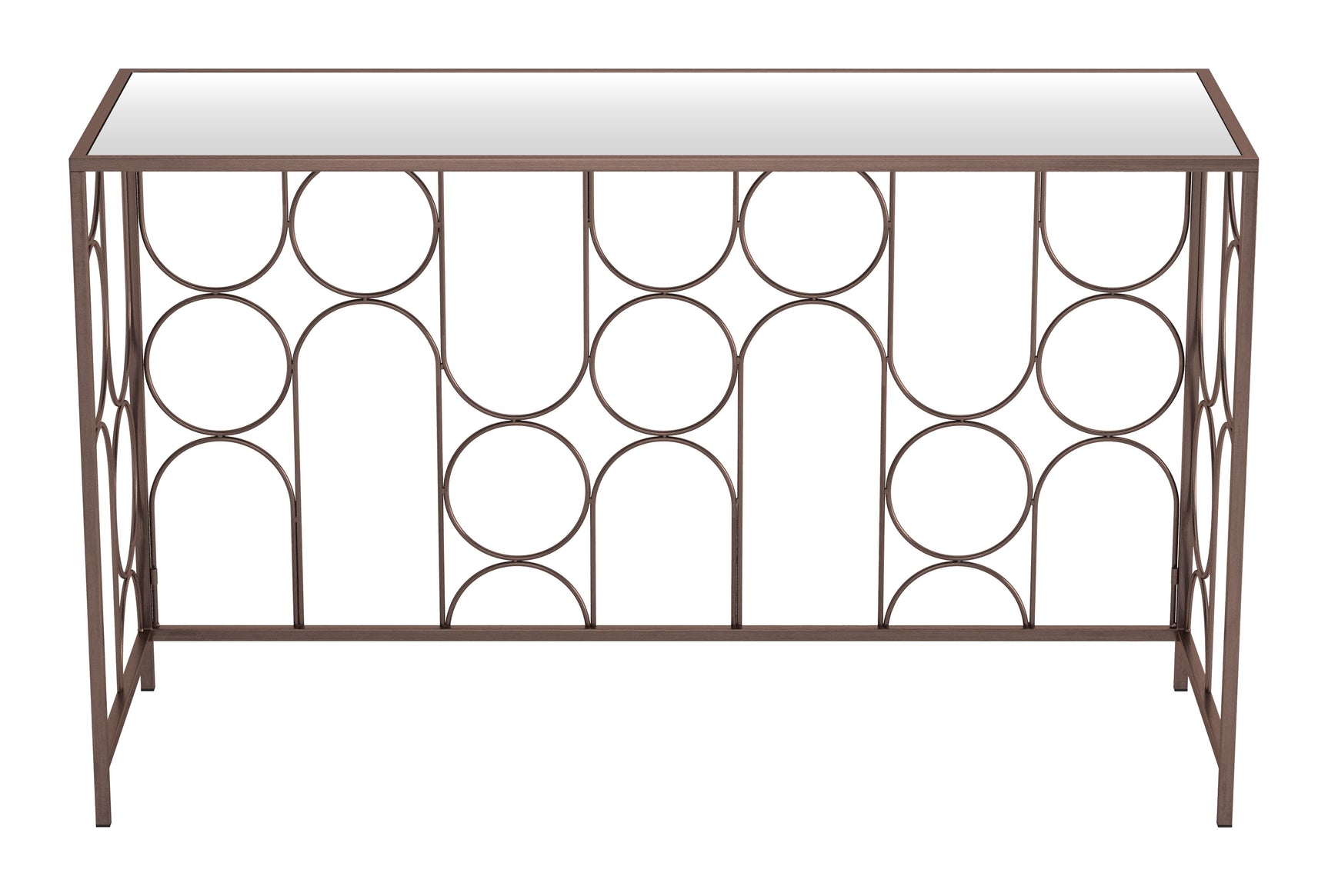 Convale Bronze Console Table - Ornate Home