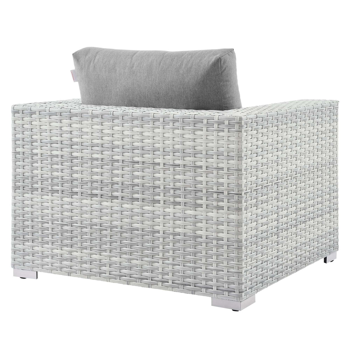 Convene Light Gray/Gray 3-Piece Outdoor Patio Set - Ornate Home