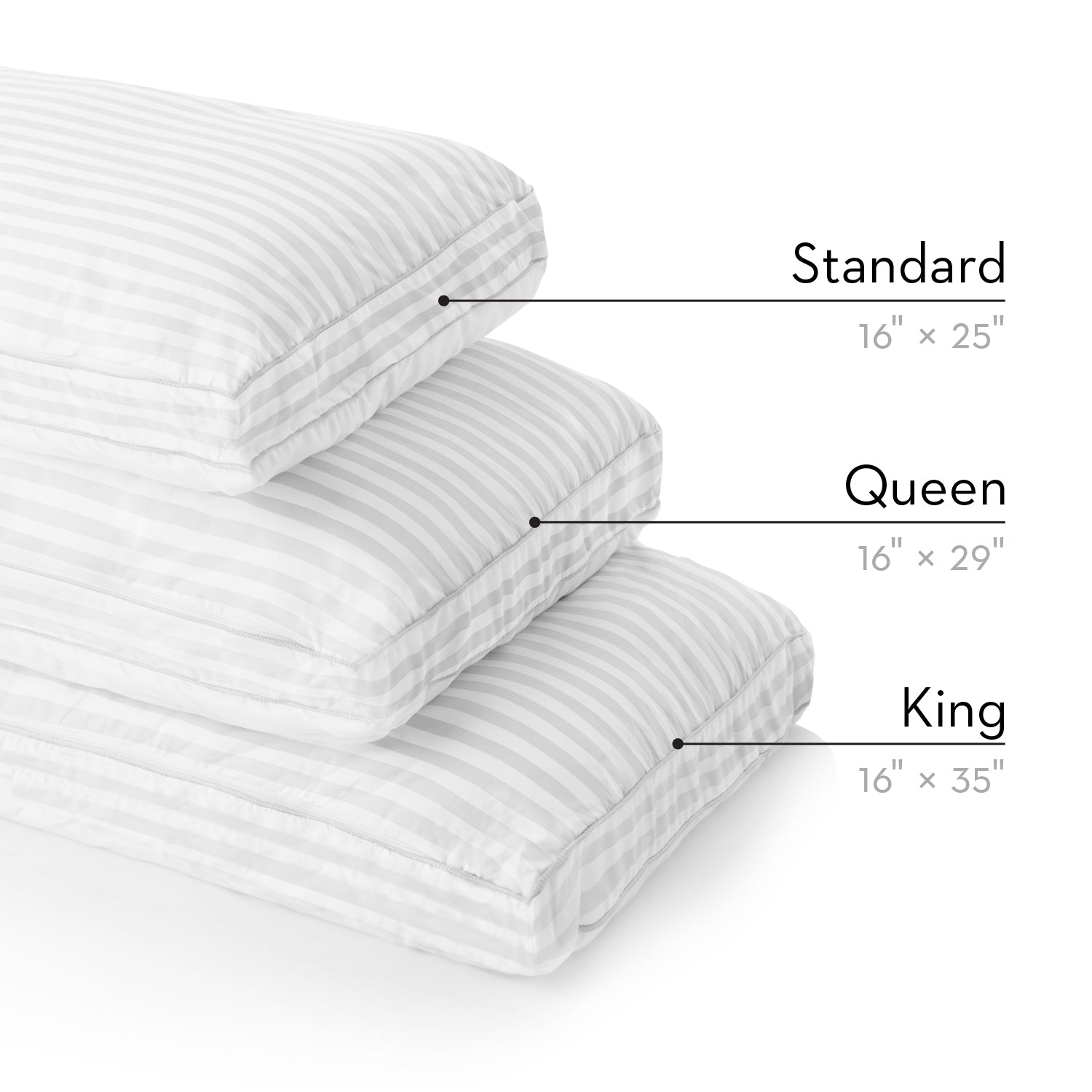 Convolution White King Pillow - Ornate Home