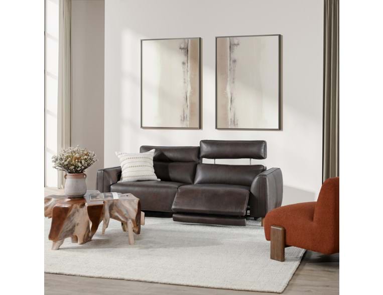 Conway Brown 2 Piece Power Reclining Sofa - Ornate Home