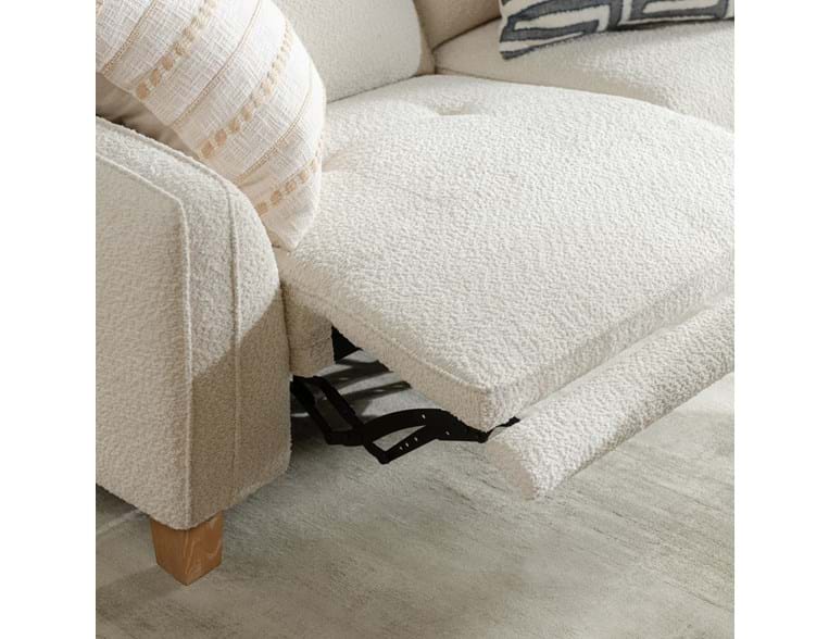 Conway Ivory 2 Piece Power Reclining Sofa - Ornate Home