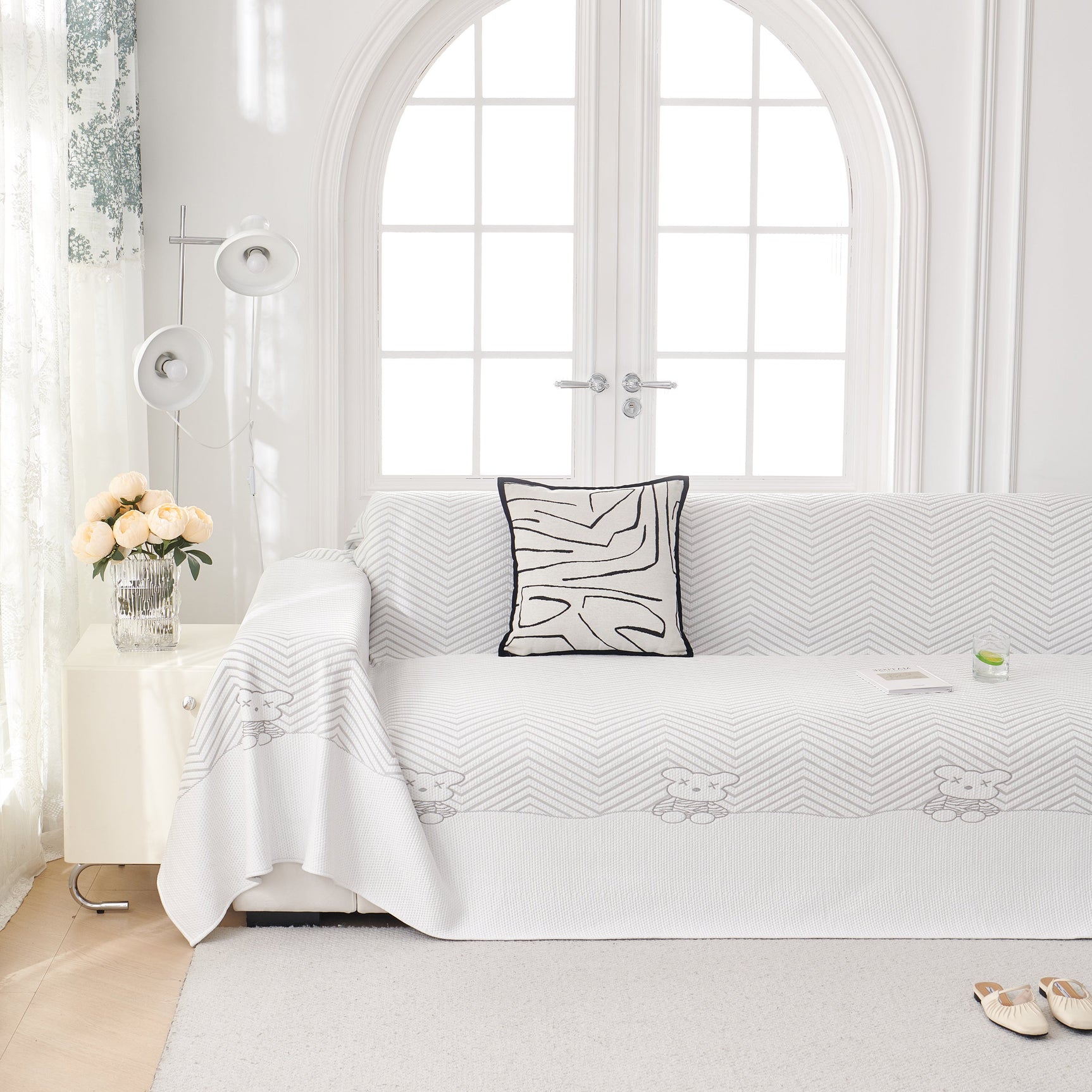 Cool Summer Blanket for Couches Soft Comfy Lightweight Cooling Sofa Blankets Cover - Ornate Home