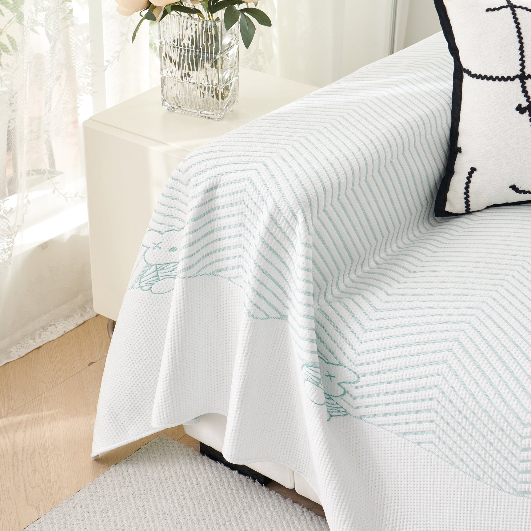 Cool Summer Blanket for Couches Soft Comfy Lightweight Cooling Sofa Blankets Cover - Ornate Home