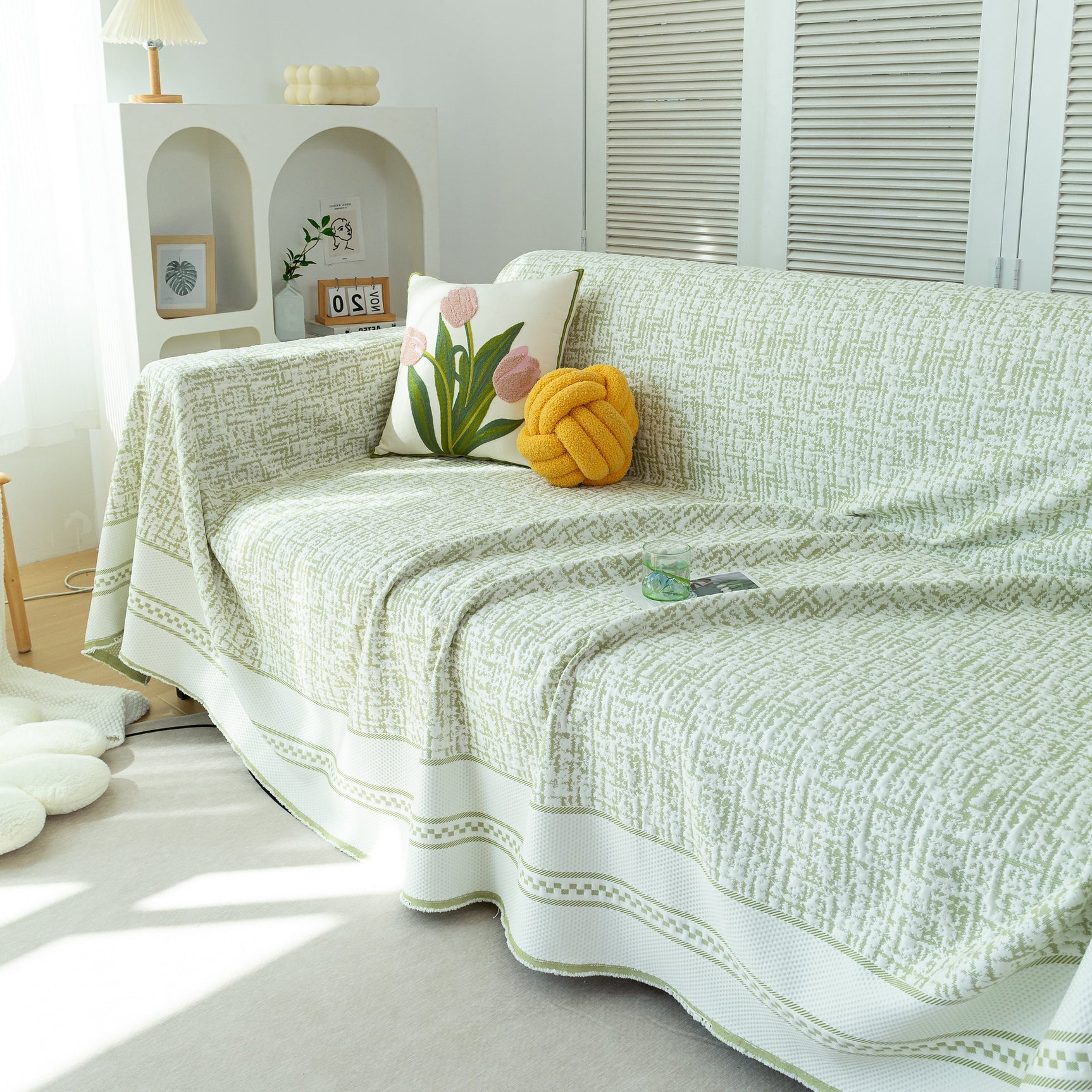 Cooling Throws for Sofas and Chairs, Scratch Resistant Couch Protector Blanket - Ornate Home