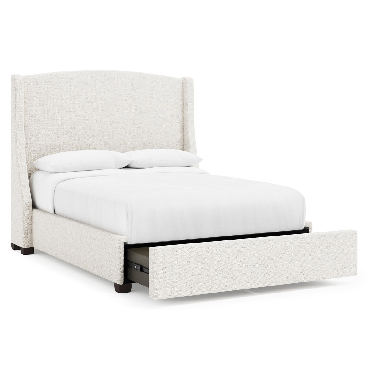 Cooper Espresso Queen Storage Shelter Bed (64" H) - Ornate Home
