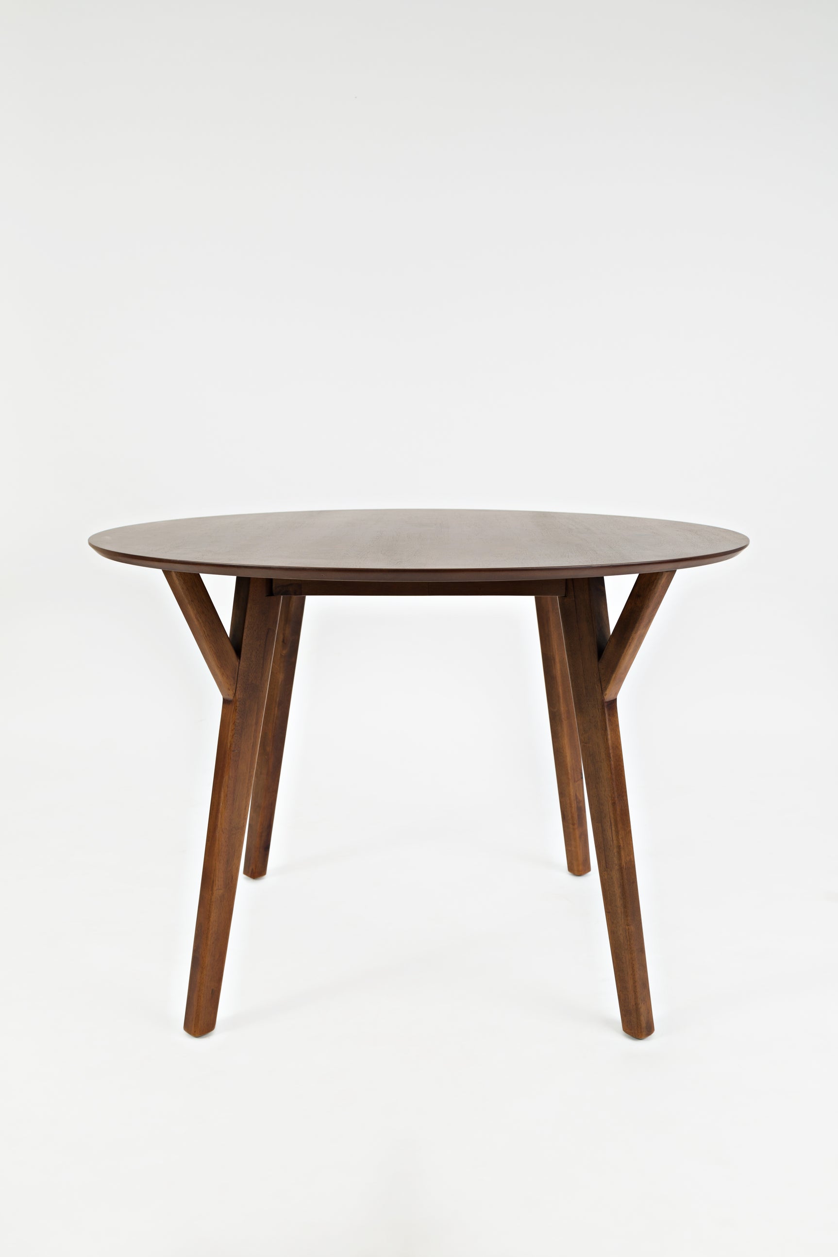 Copenhagen Brown Round Dining Table - Ornate Home