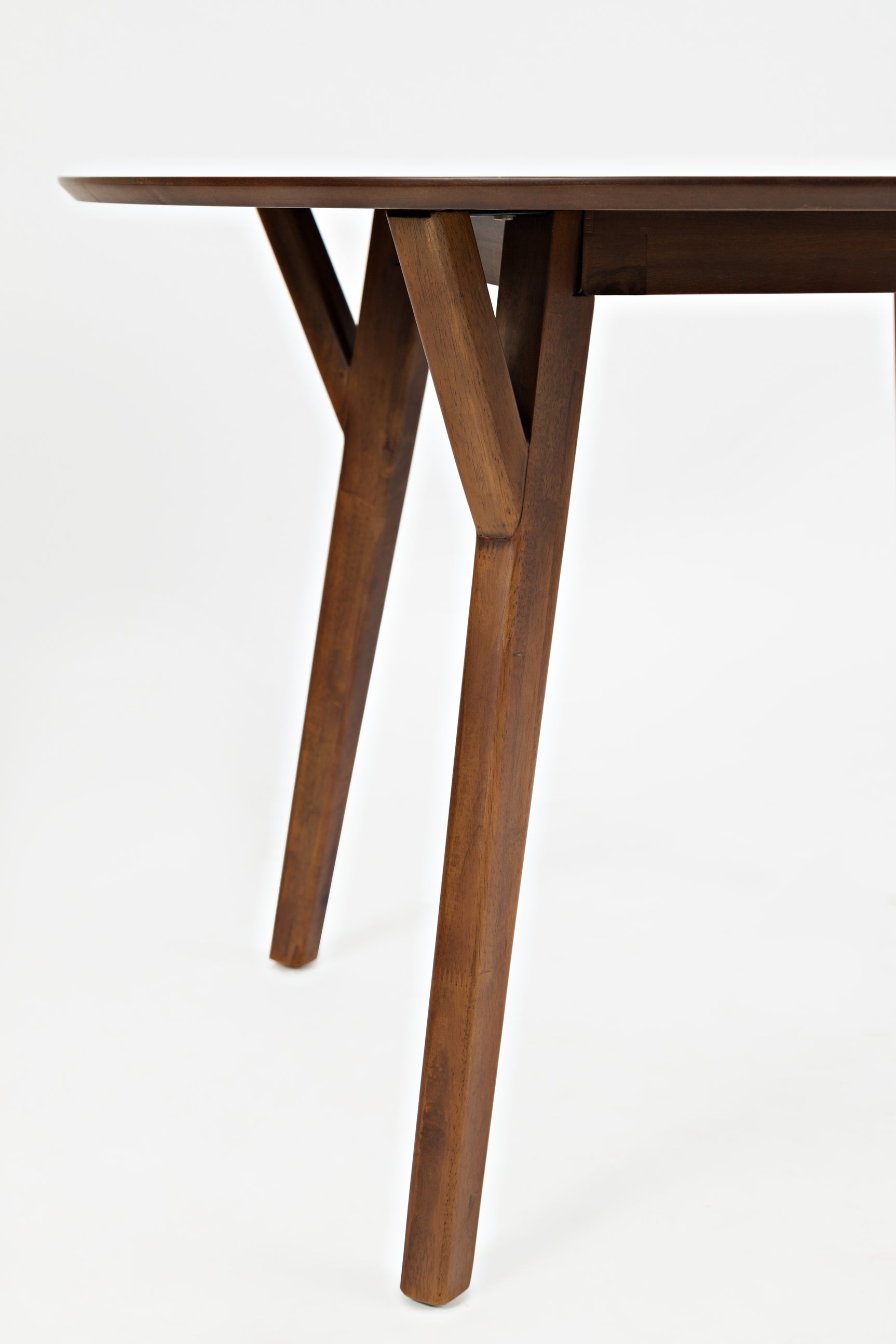 Copenhagen Brown Round Dining Table - Ornate Home