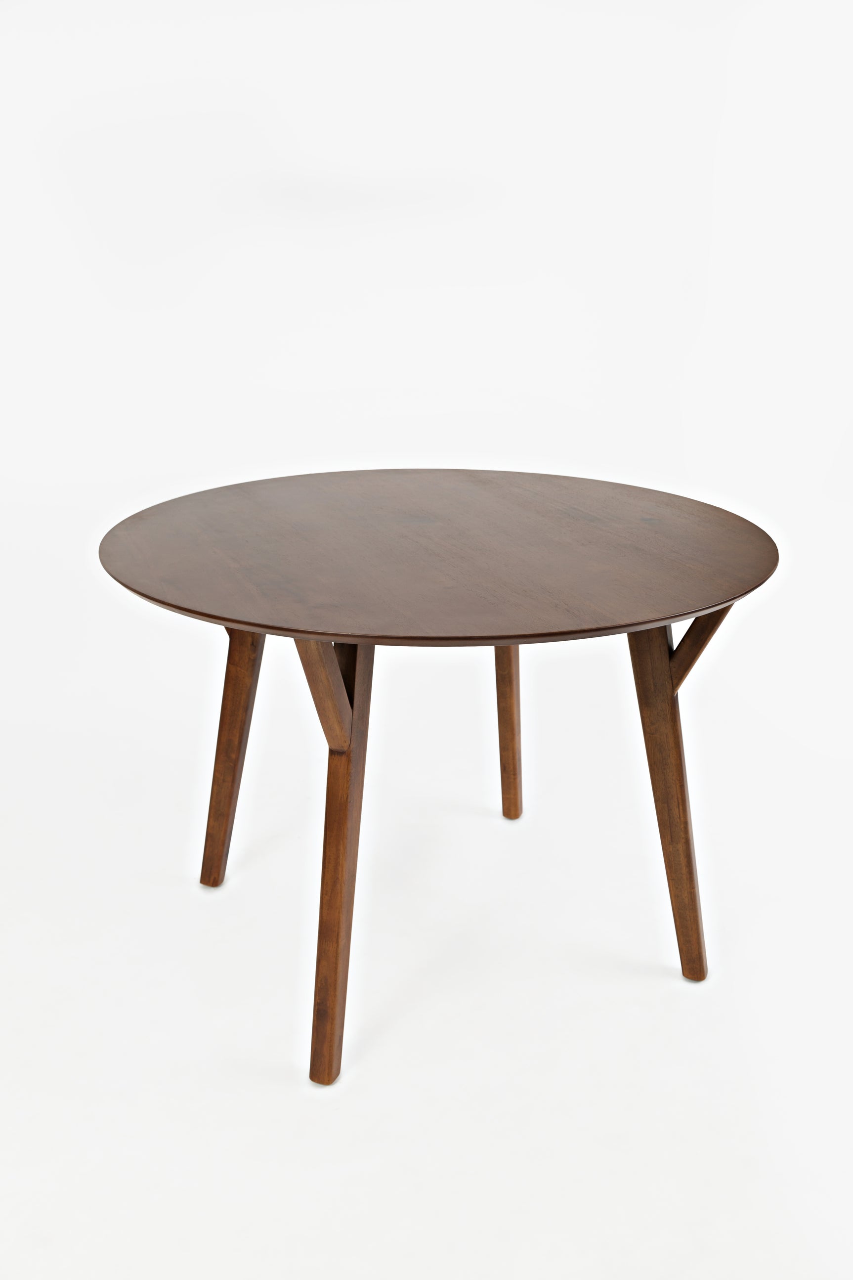 Copenhagen Brown Round Dining Table - Ornate Home