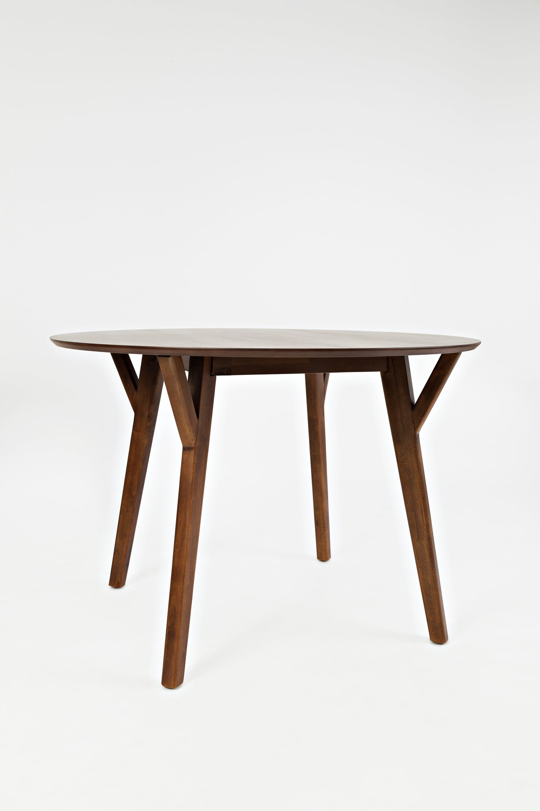 Copenhagen Brown Round Dining Table - Ornate Home