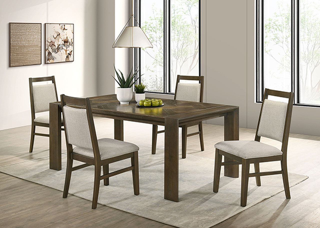 Coppet Dark Walnut Side Chair (Set of 2) - Ornate Home