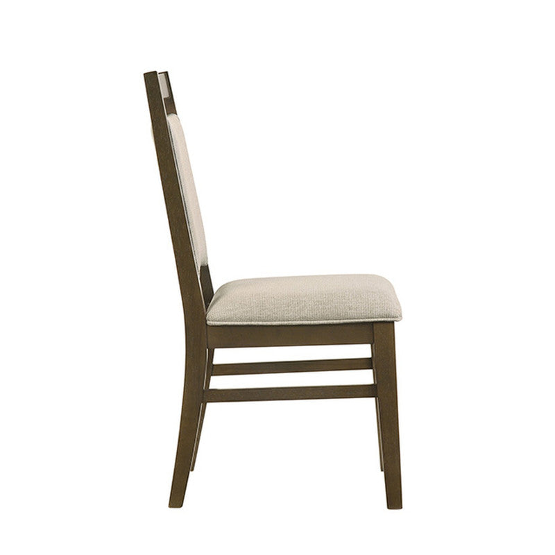 Coppet Dark Walnut Side Chair (Set of 2) - Ornate Home