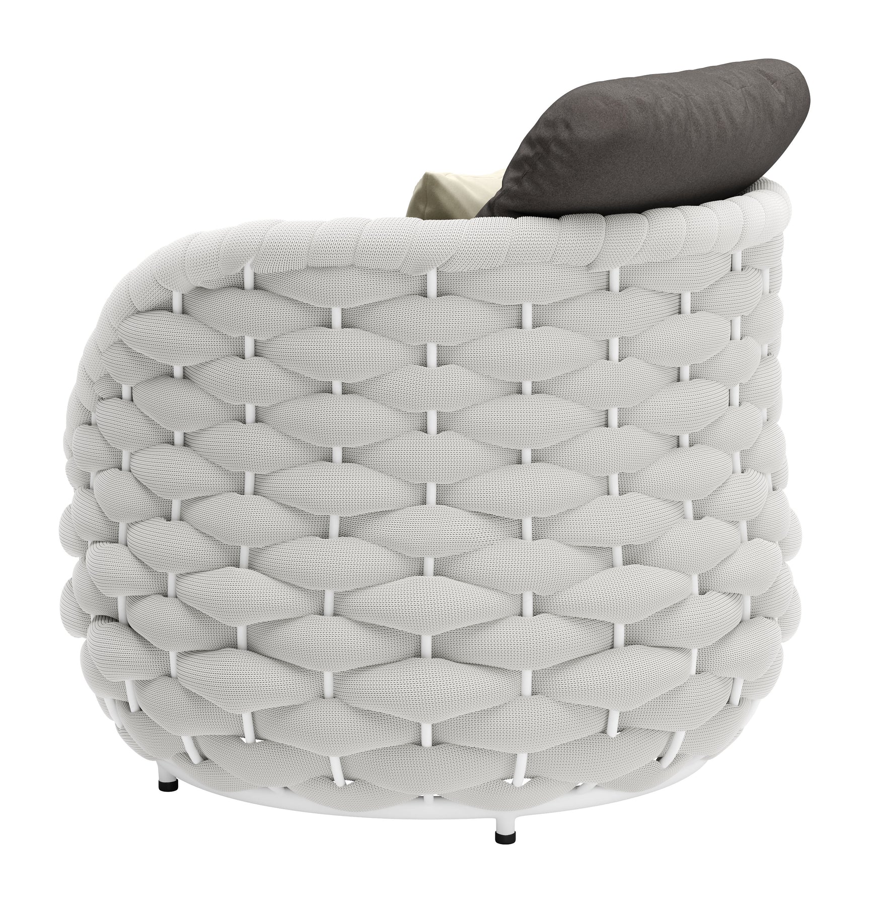 Coral Gray Reef Accent Chair - Ornate Home