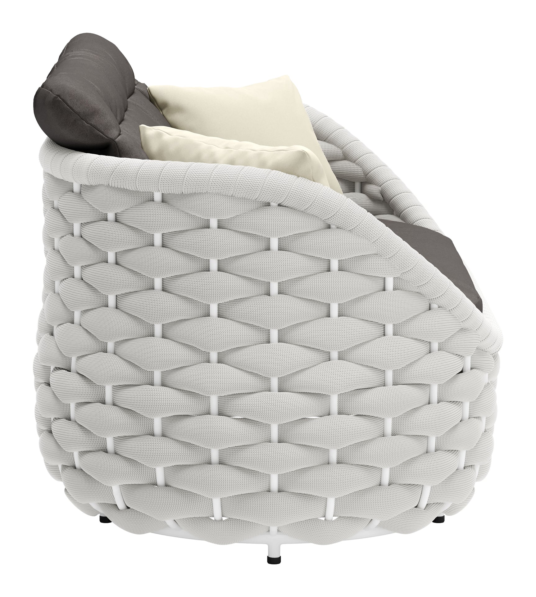Coral Gray Reef Loveseat - Ornate Home
