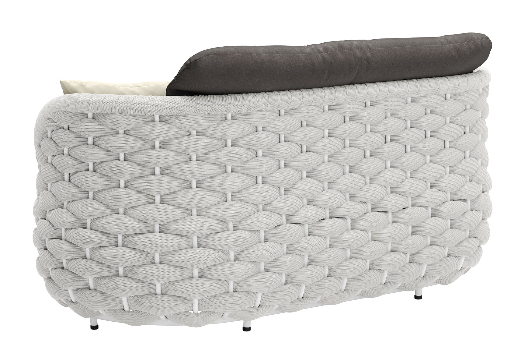 Coral Gray Reef Loveseat - Ornate Home