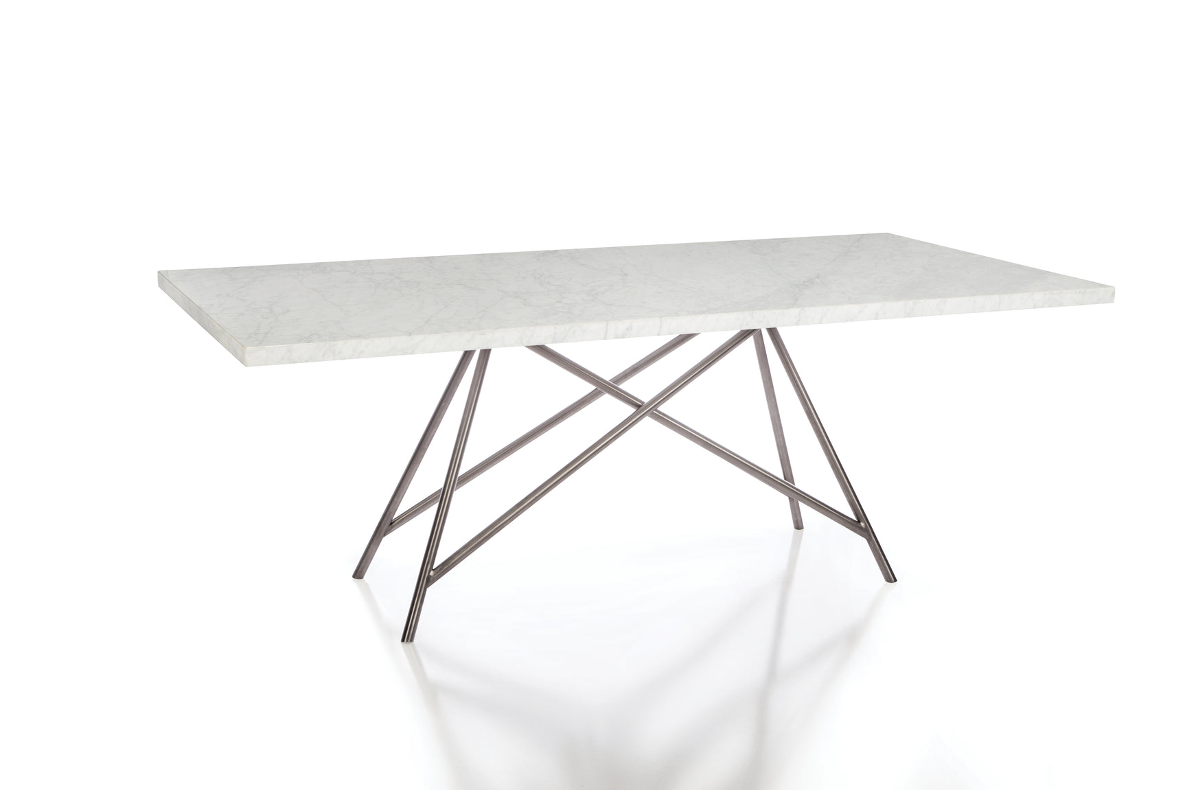 Coral Marble Rectangular Dining Table - Ornate Home