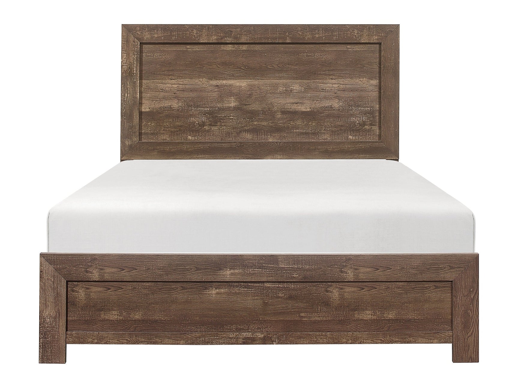 Corbin Brown King Panel Bed - Ornate Home