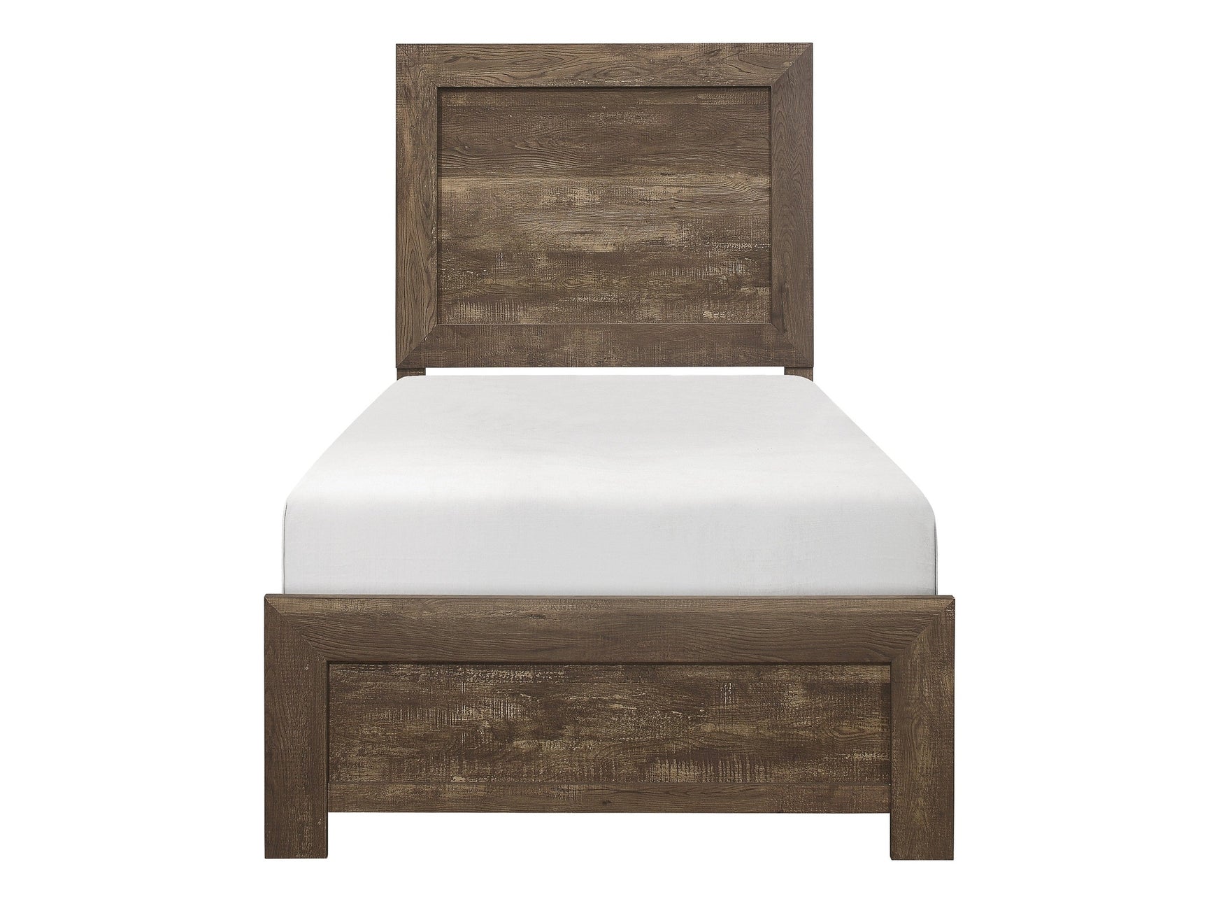 Corbin Brown Twin Panel Bed - Ornate Home