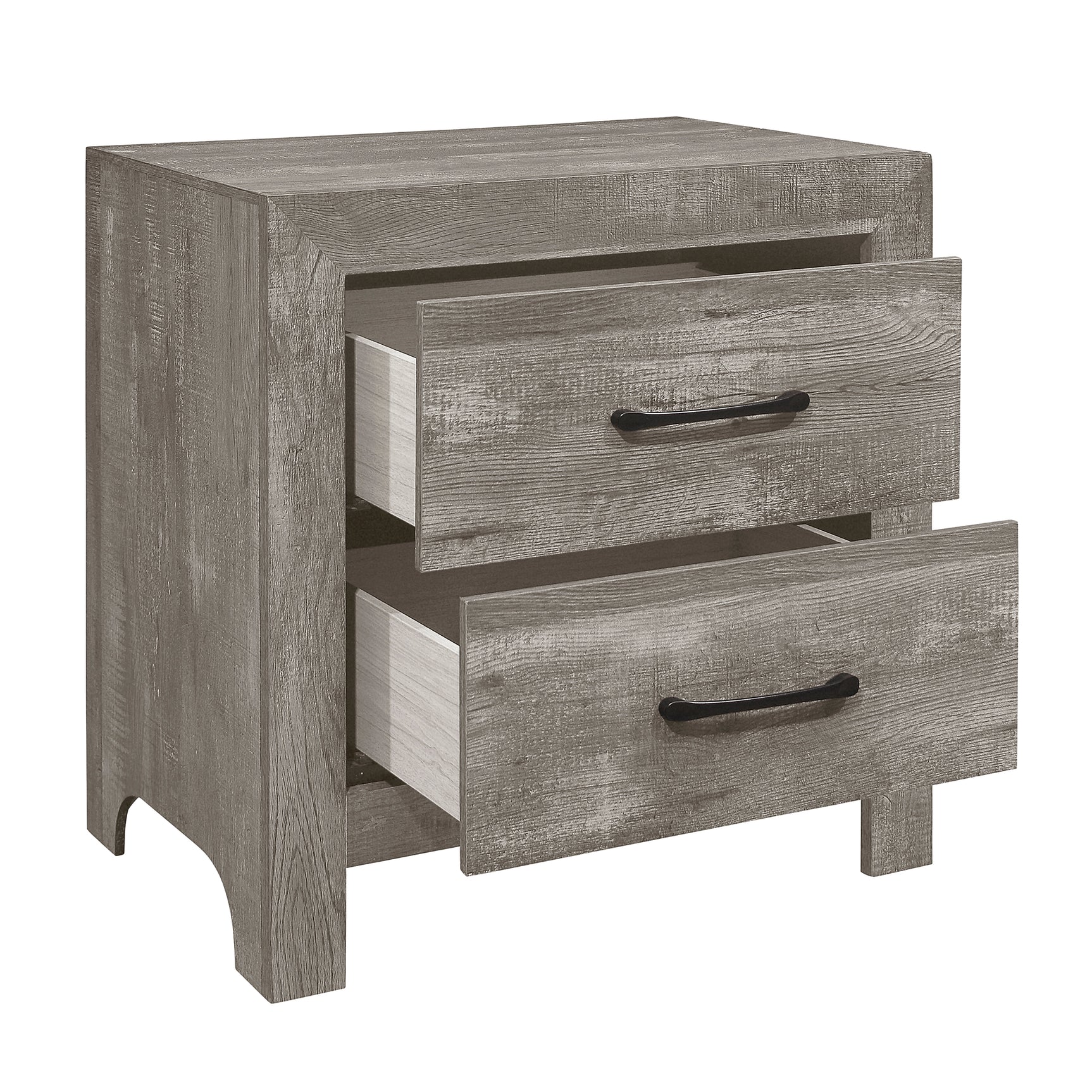 Corbin Gray Nightstand - Ornate Home