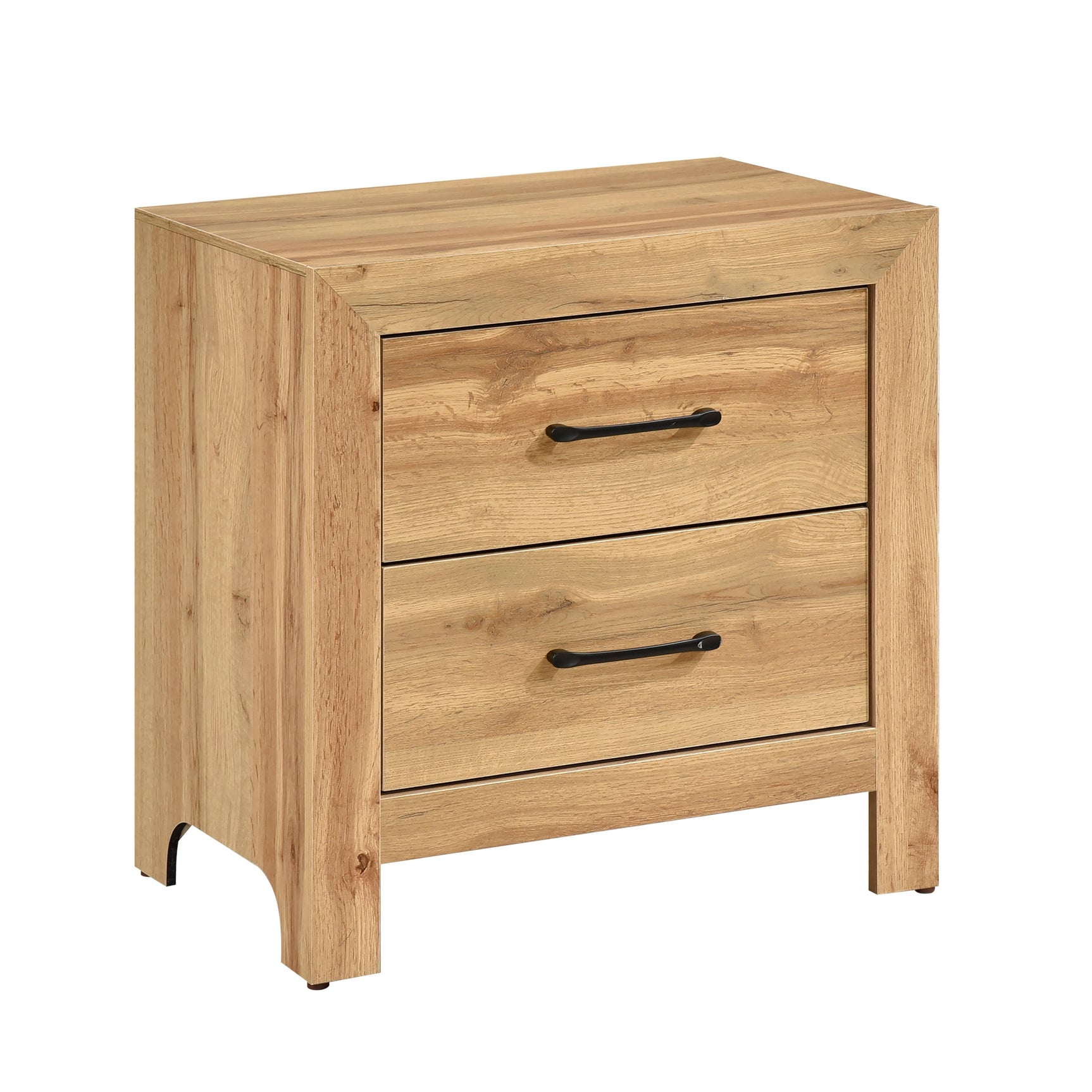 Corbin Natural 5-Piece Queen Bedroom Set - Ornate Home