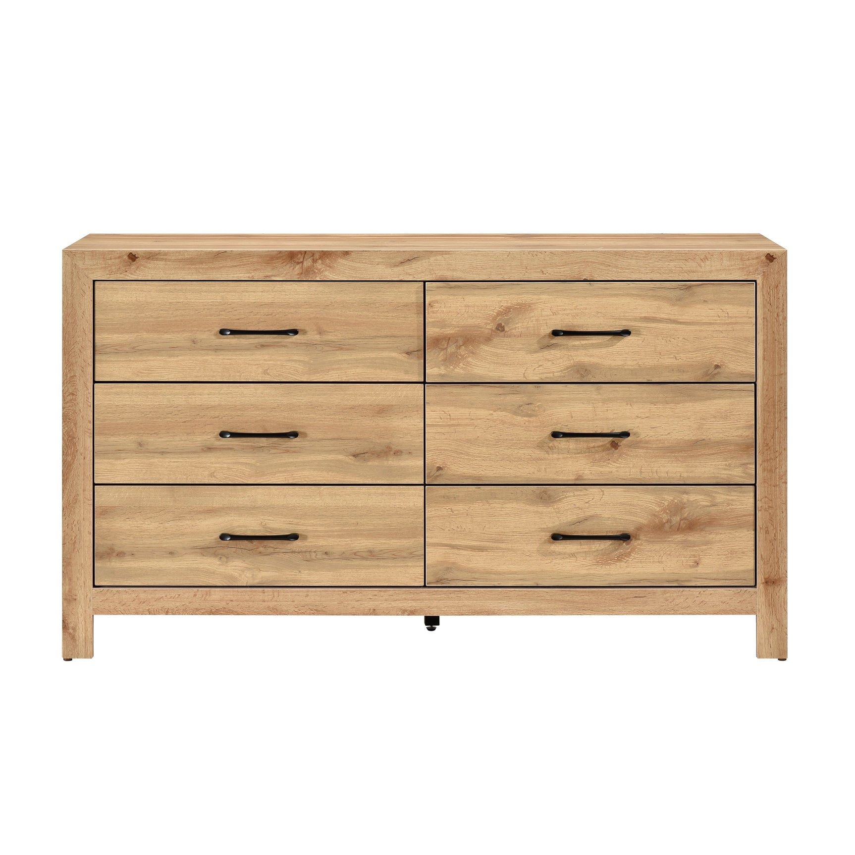 Corbin Natural 5-Piece Queen Bedroom Set - Ornate Home