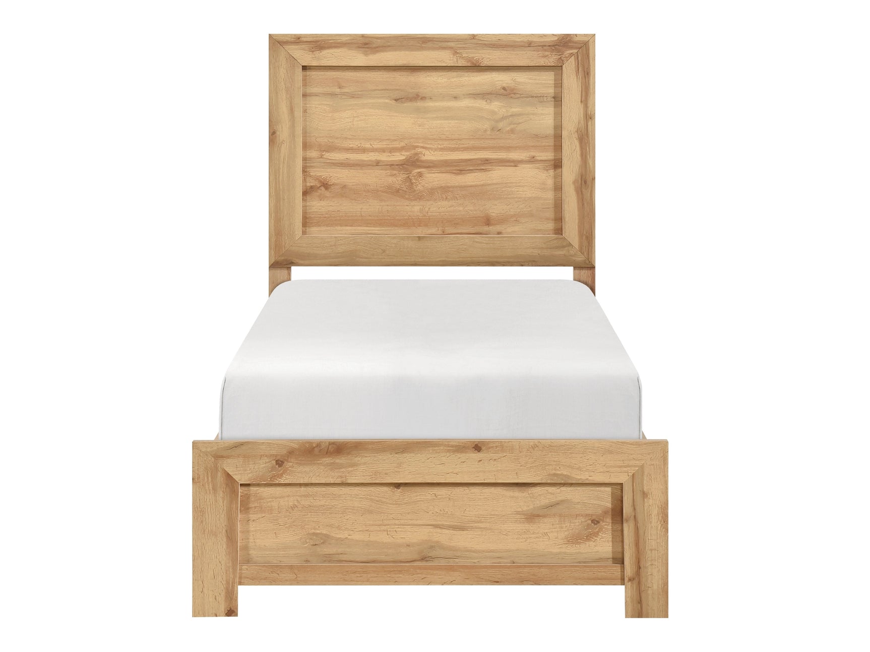 Corbin Natural Twin Bed in a Box - Ornate Home