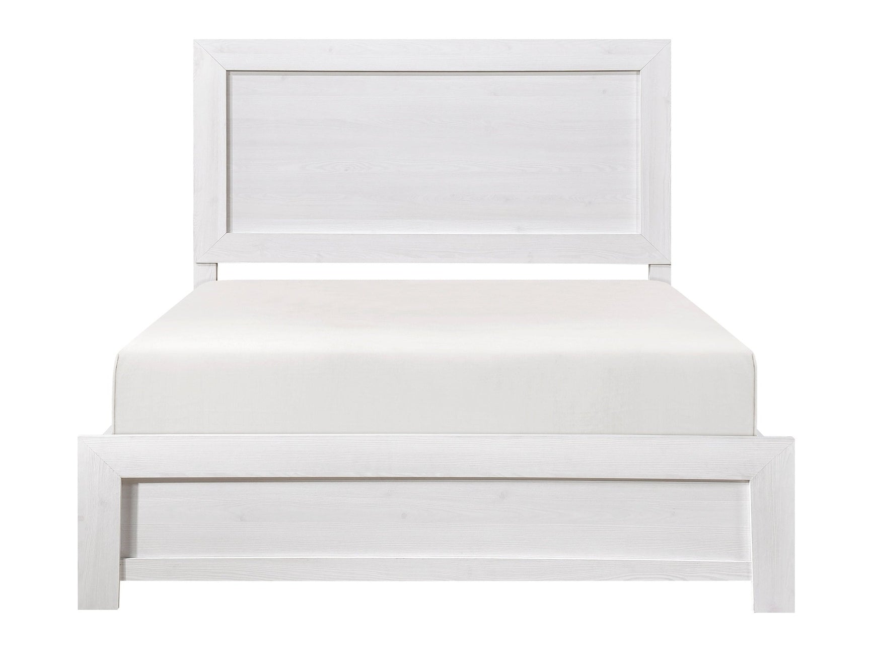 Corbin White Queen Bed - Ornate Home