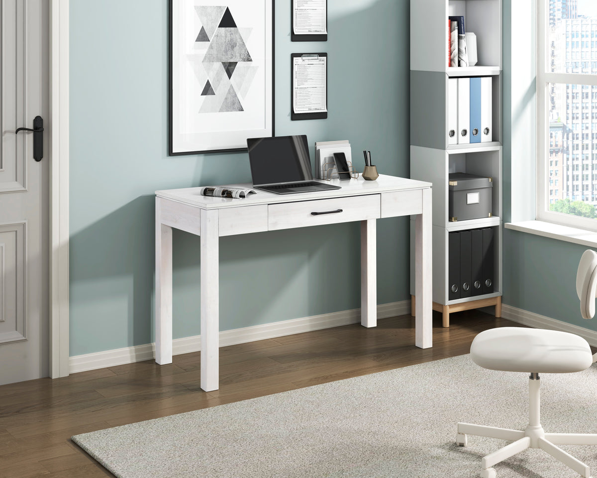 Corbin White Writing Desk - Ornate Home