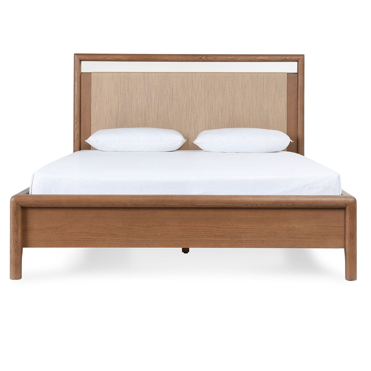 Corda Brown/Natural Queen Bed - Ornate Home