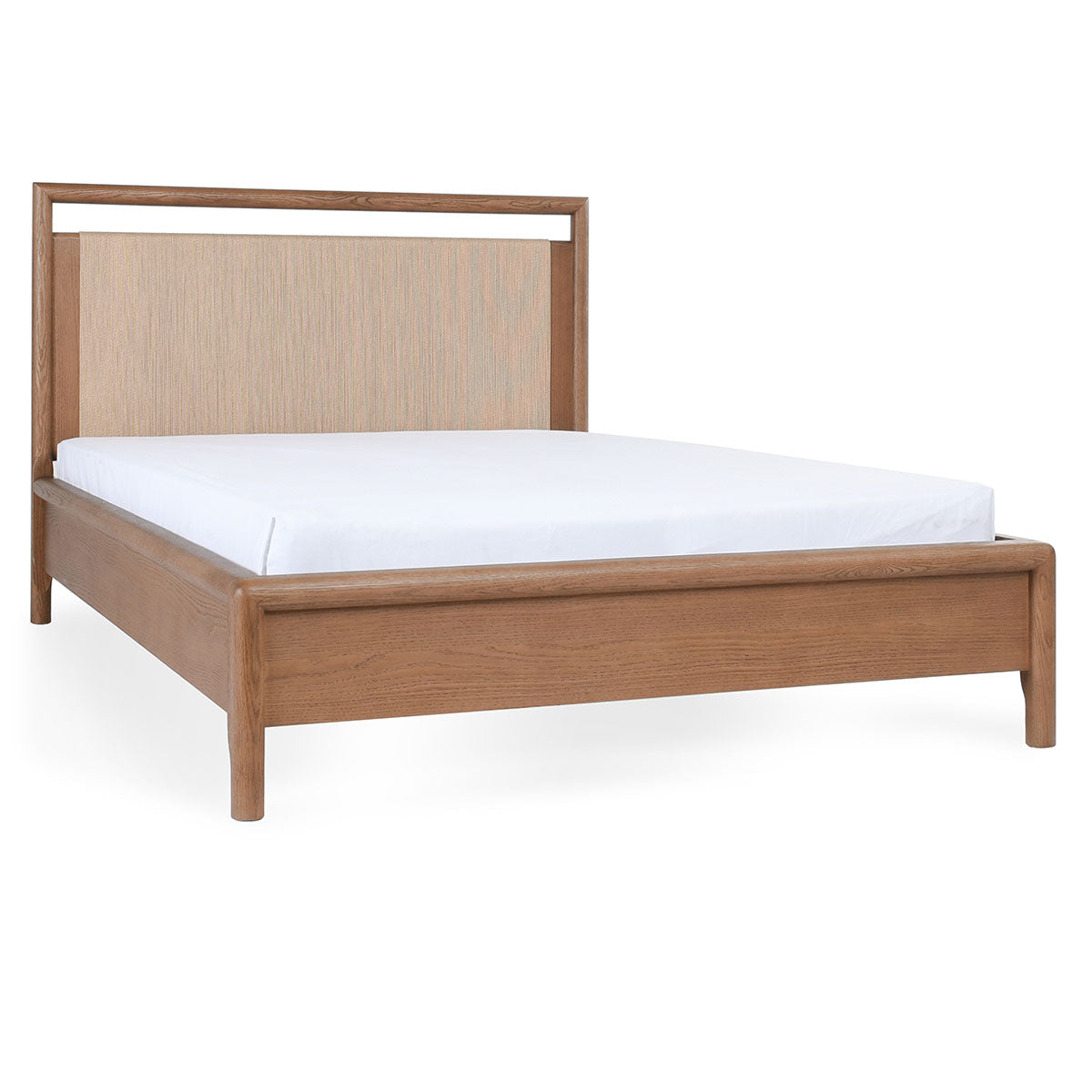 Corda Brown/Natural Queen Bed - Ornate Home