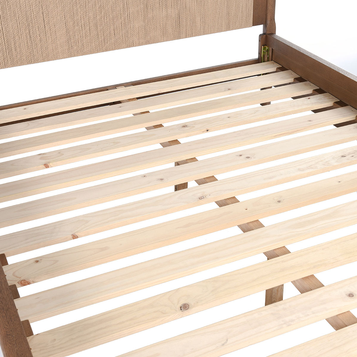 Corda Brown/Natural Queen Bed - Ornate Home