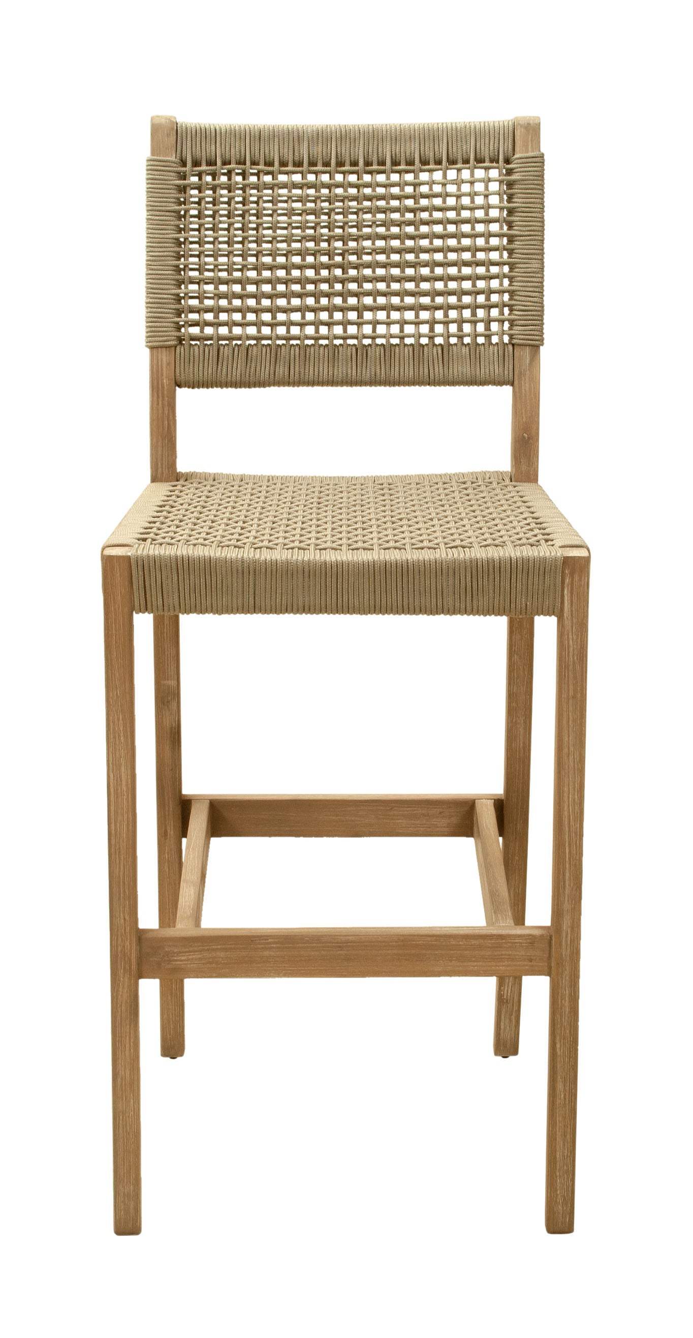 Corde Beige Barstool - Ornate Home