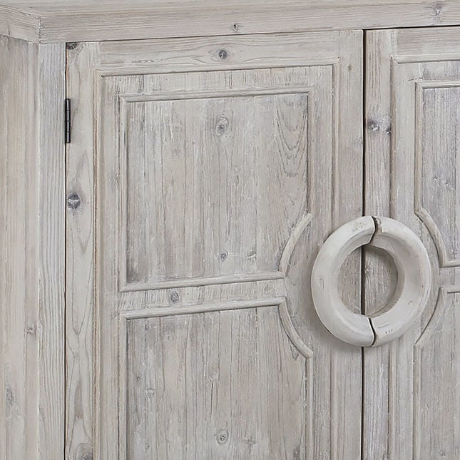 Cordova Light Gray 4 Door Sideboard - Ornate Home