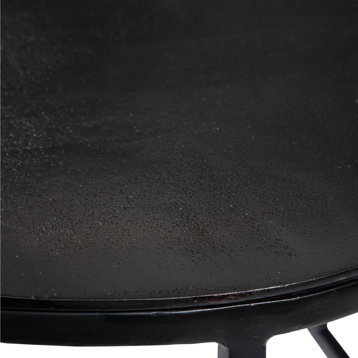 Coreene Black Oval Coffee Table - Ornate Home