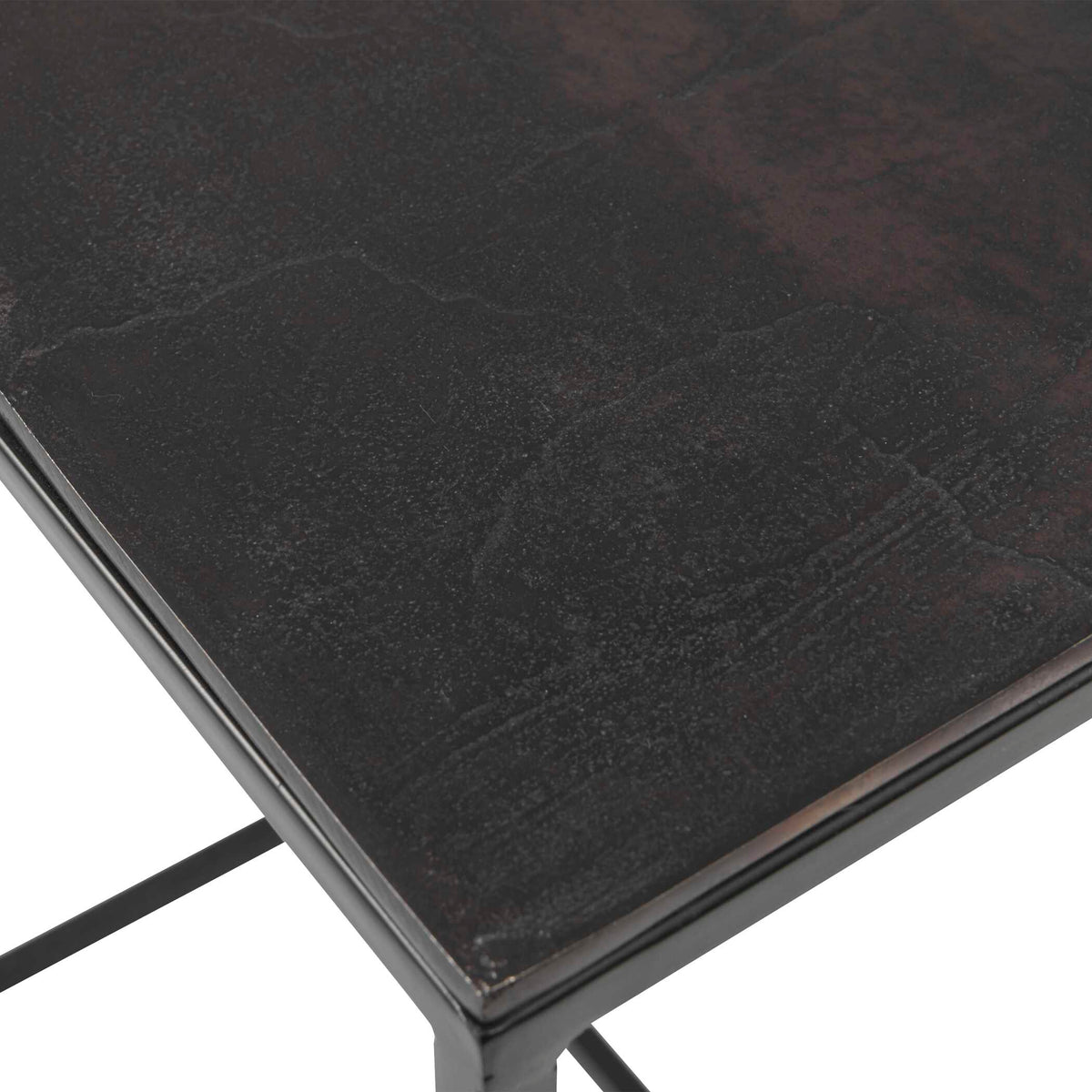 Coreene Bronze Iron Nesting Tables (Set of 3) - Ornate Home