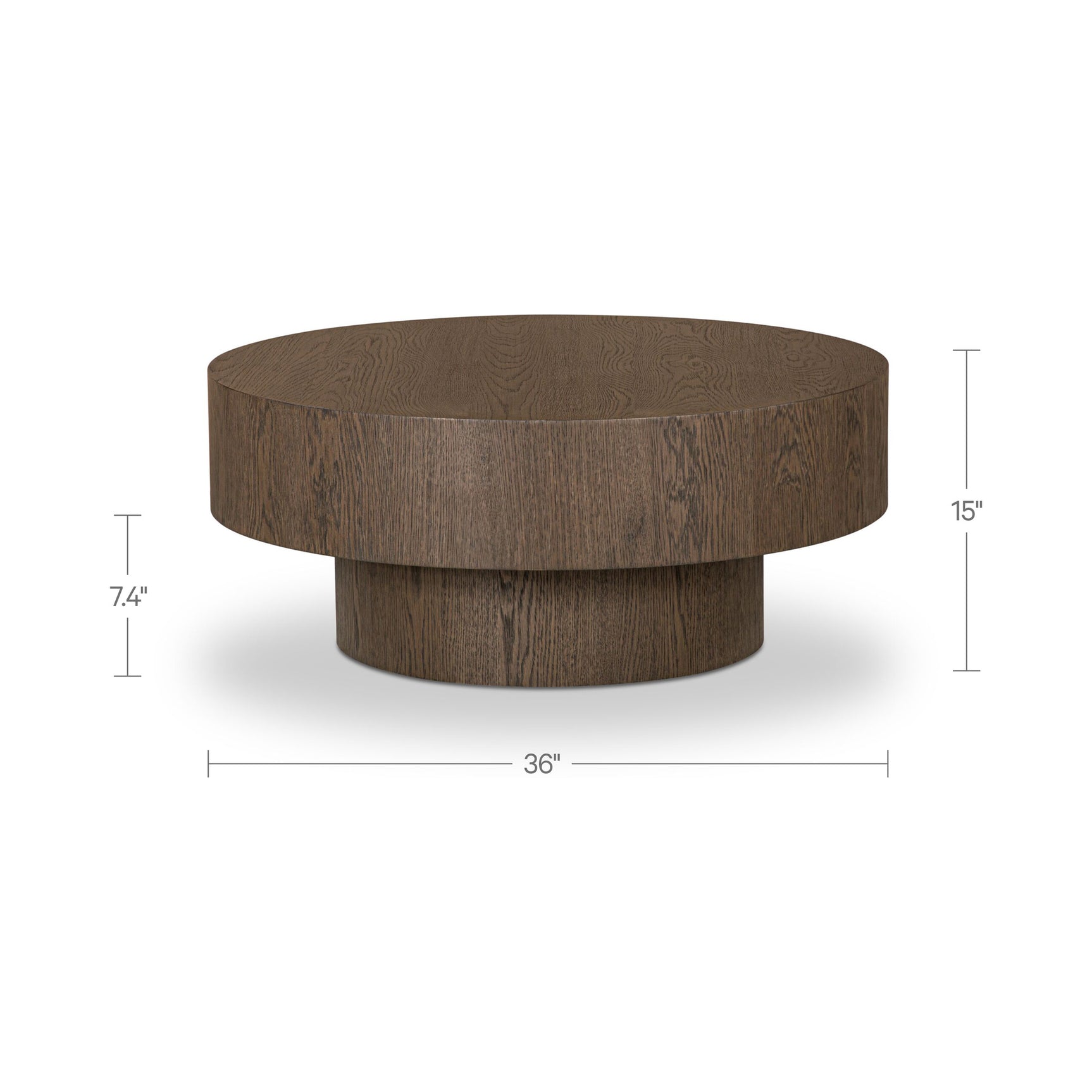 Corey Dark Brown Coffee Table - Ornate Home