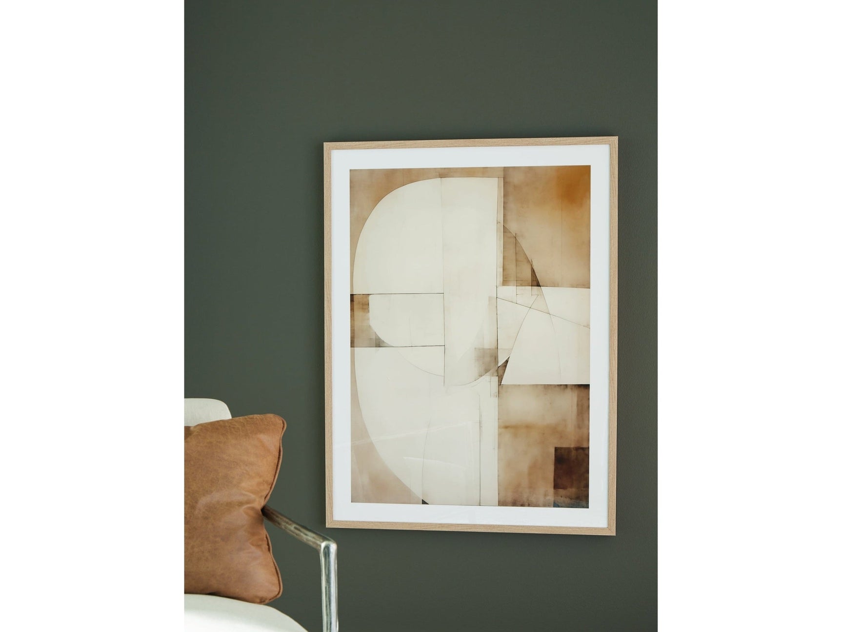 Corlain Brown/Tan/White Wall Art (Online Special Price) - Ornate Home