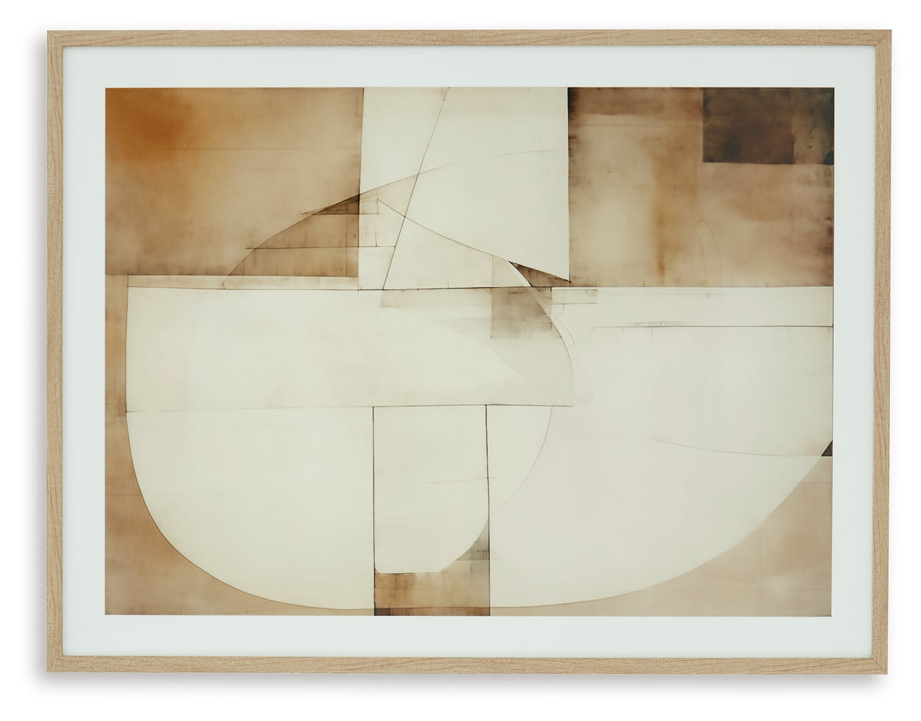 Corlain Brown/Tan/White Wall Art (Online Special Price) - Ornate Home