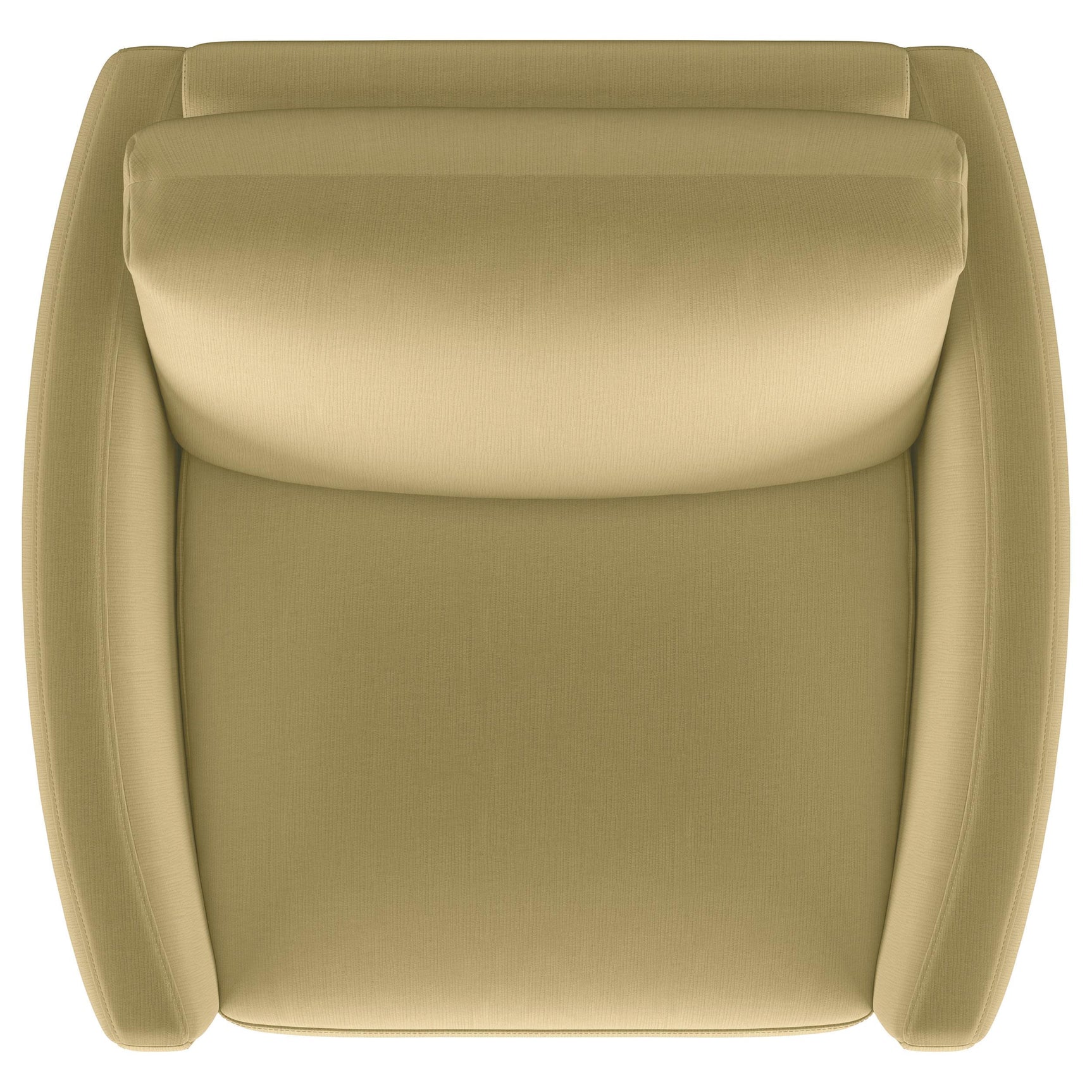 Corliss Camel Upholstered Curved Track Arm Chair - Ornate Home