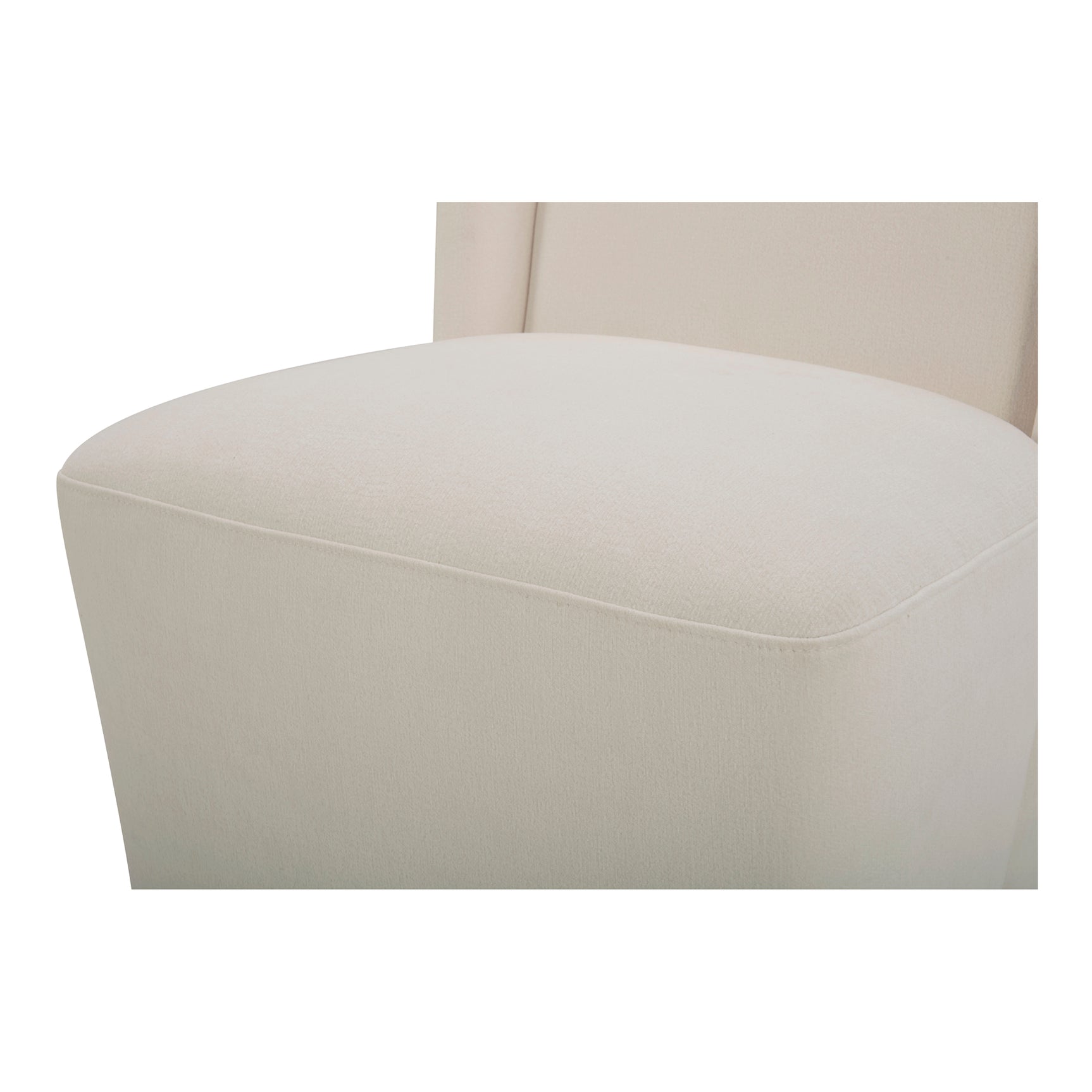 Cormac Cream Rolling Dining Chair - Ornate Home