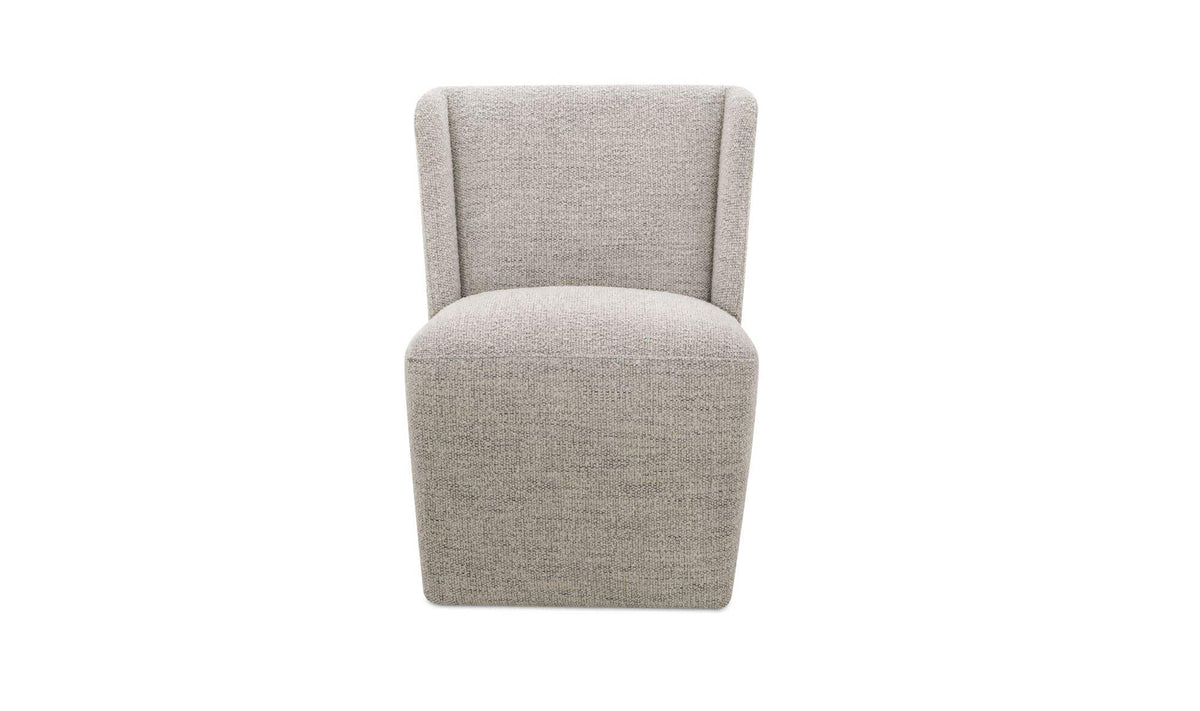 Cormac Grey Storm Rolling Dining Chair - Ornate Home