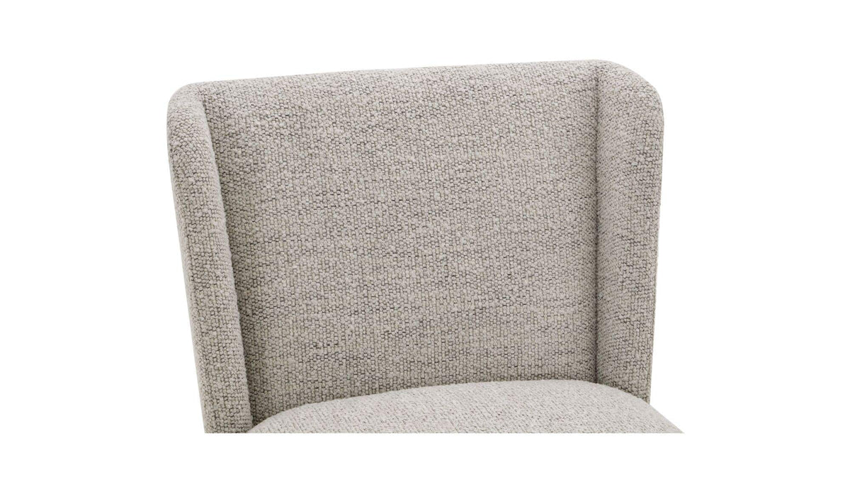Cormac Grey Storm Rolling Dining Chair - Ornate Home