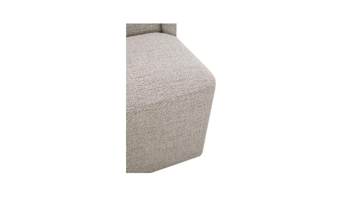 Cormac Grey Storm Rolling Dining Chair - Ornate Home