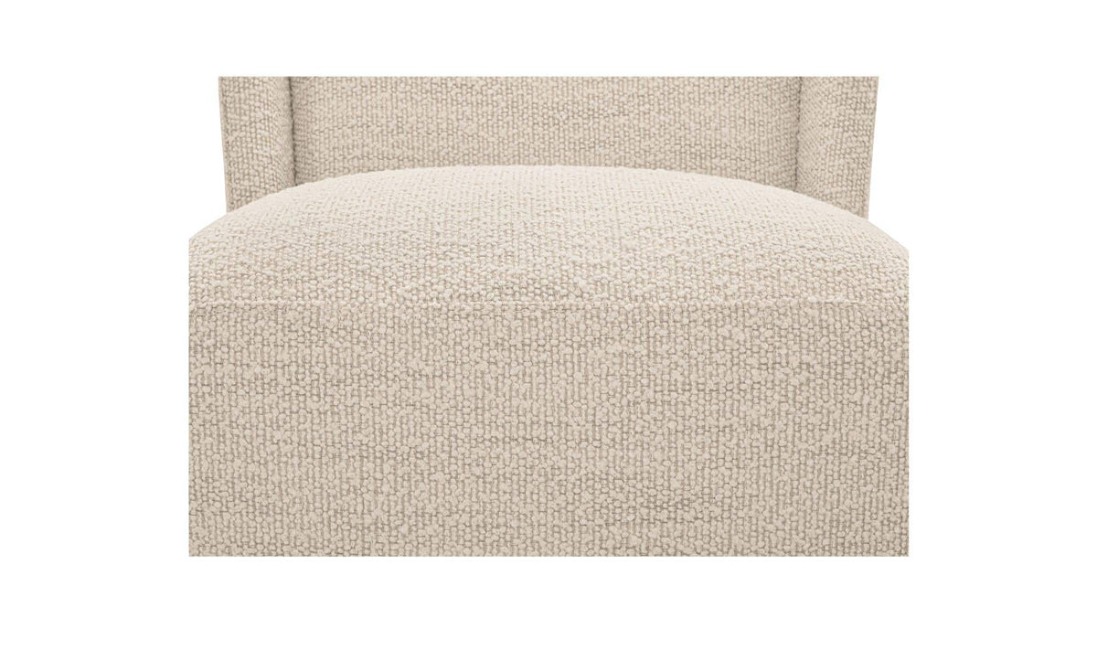 Cormac White Mist Rolling Dining Chair - Ornate Home