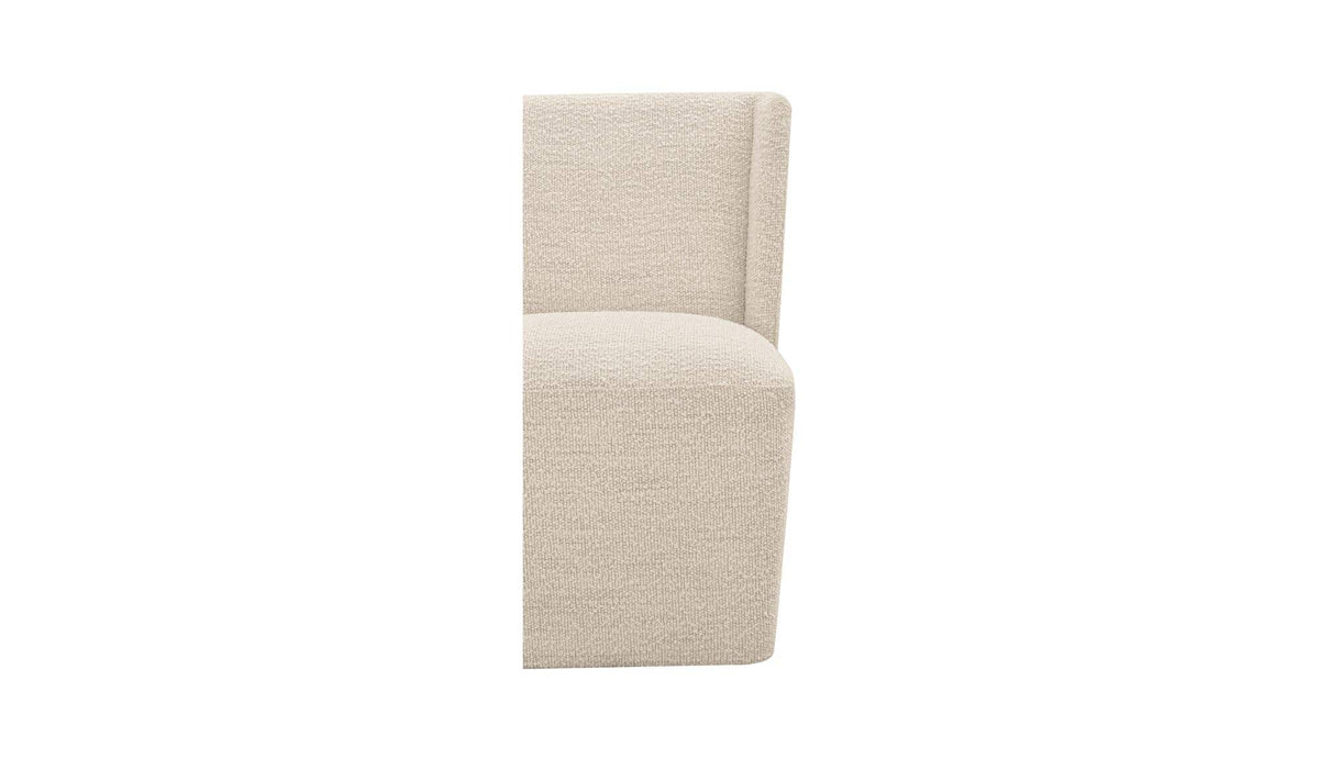 Cormac White Mist Rolling Dining Chair - Ornate Home
