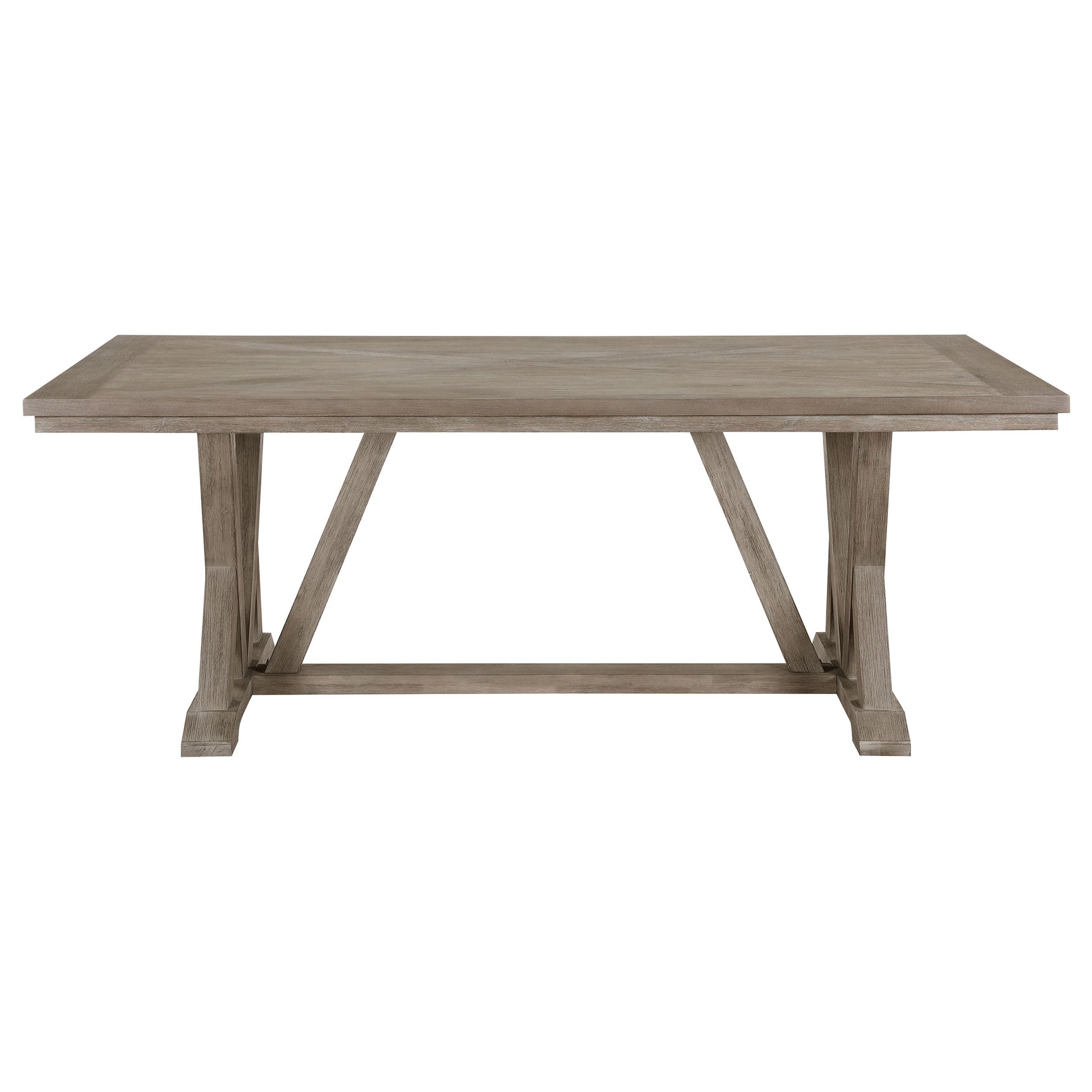 Cornelia Coastal Grey Dining Room Table - Ornate Home